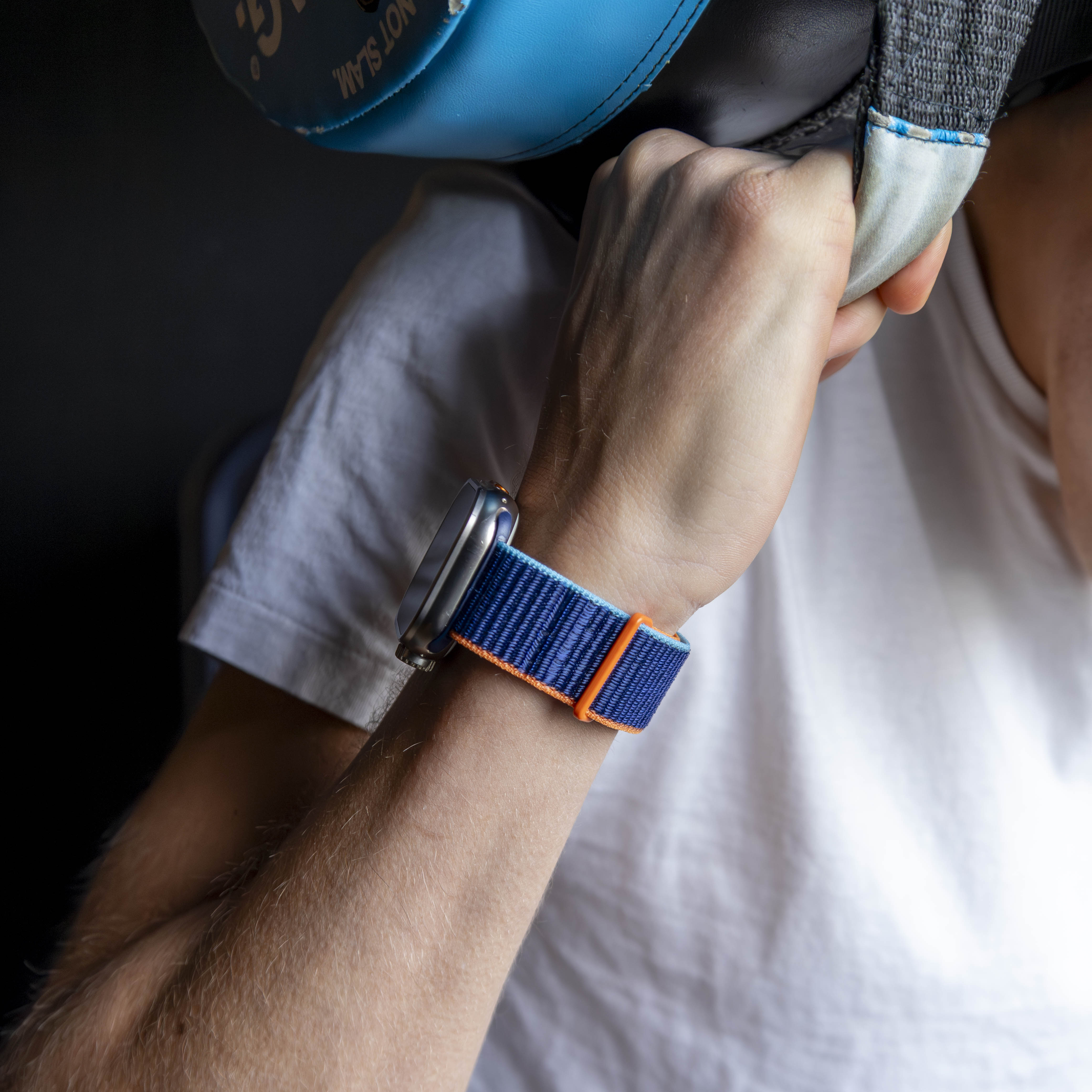 Apple Watch Nylon Loop Strap (Dark Blue)