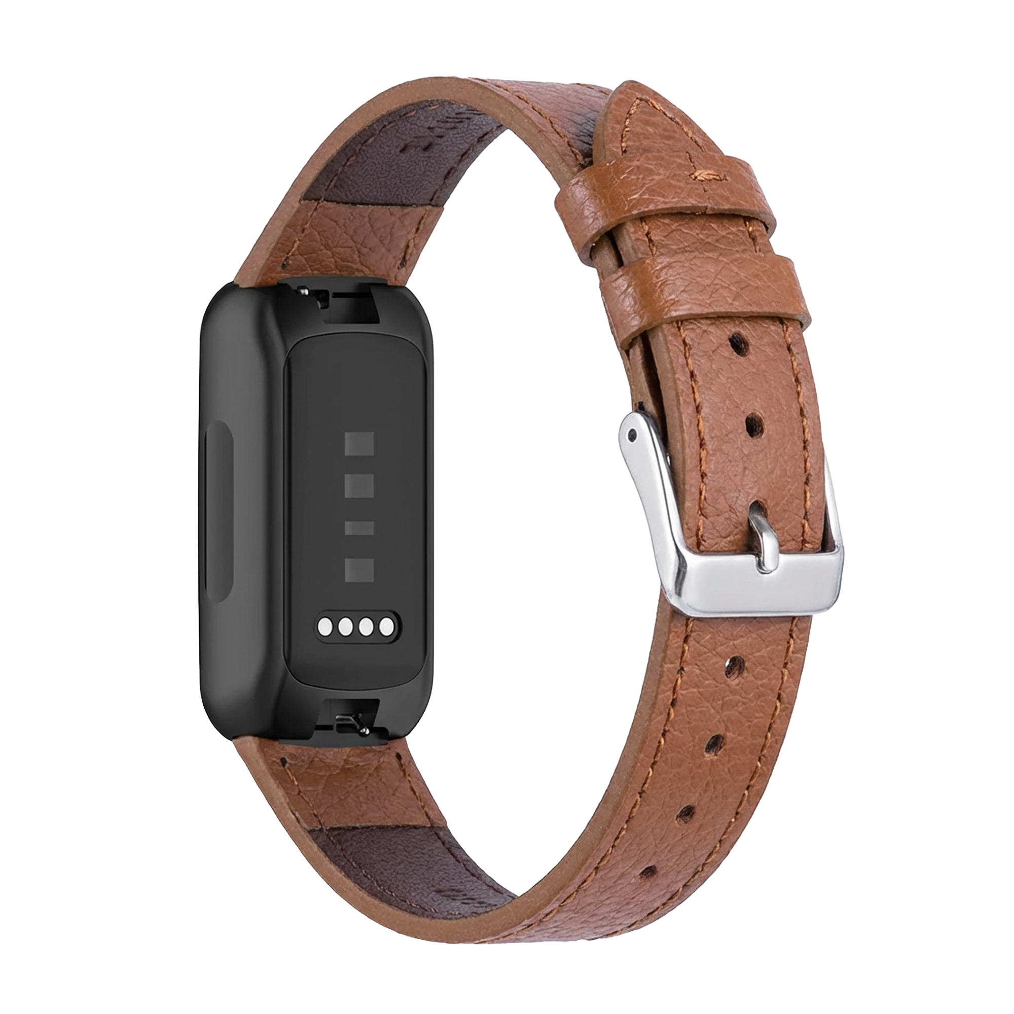 Fitbit Inspire 3 Lederarmband (Braun)
