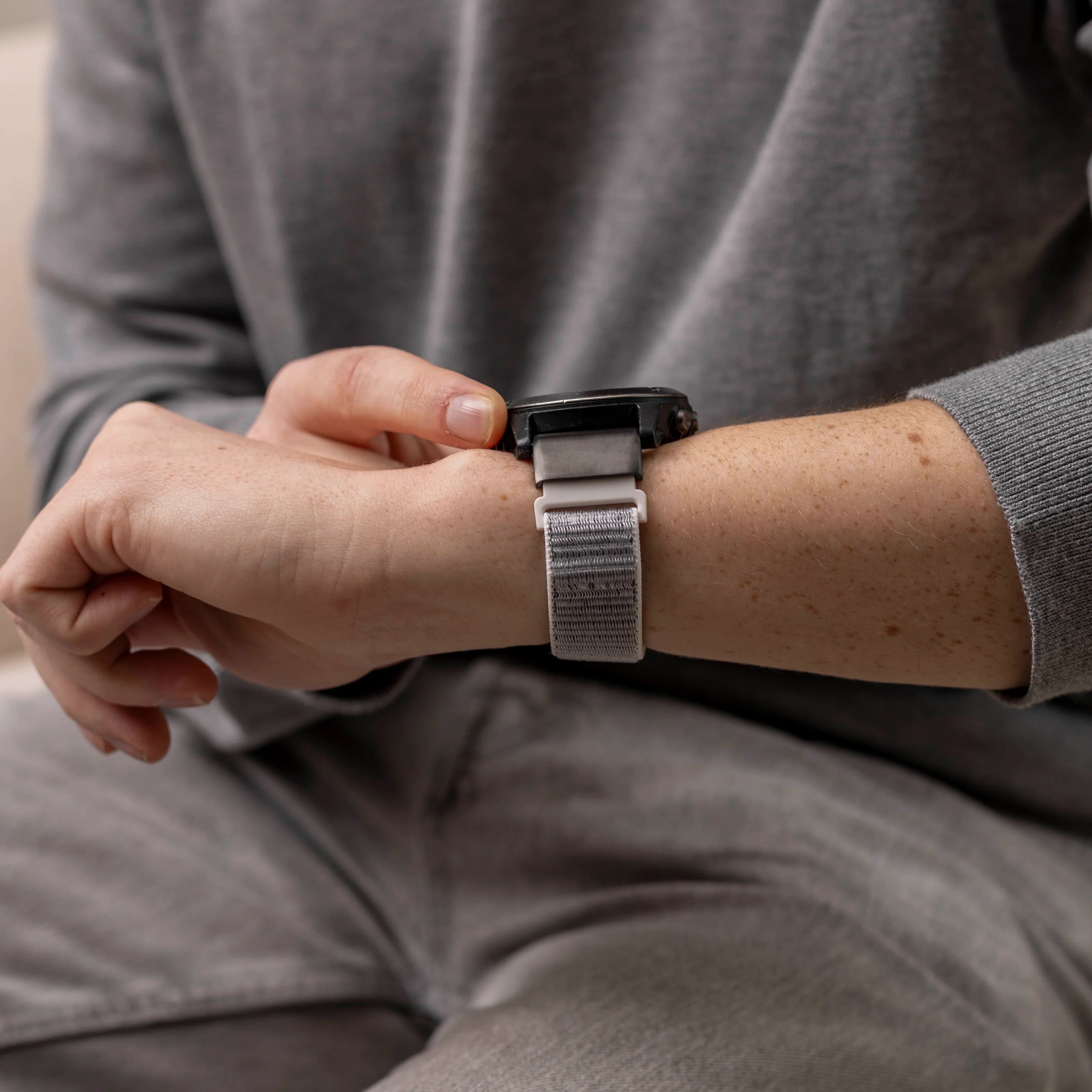 Garmin Fenix 7 Nylonarmband (Muschel)