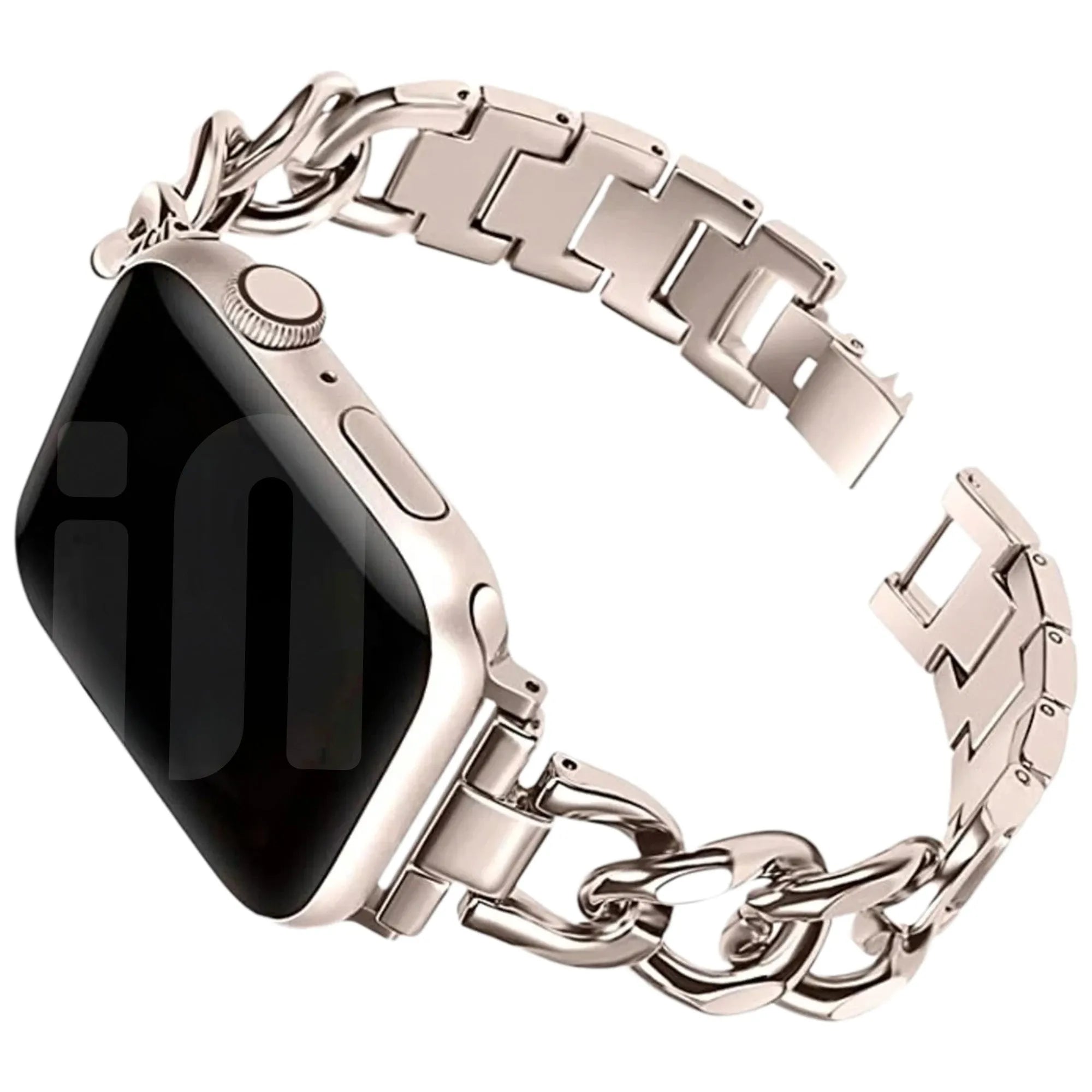 Apple Watch Stahlkettenband (Polarstern)