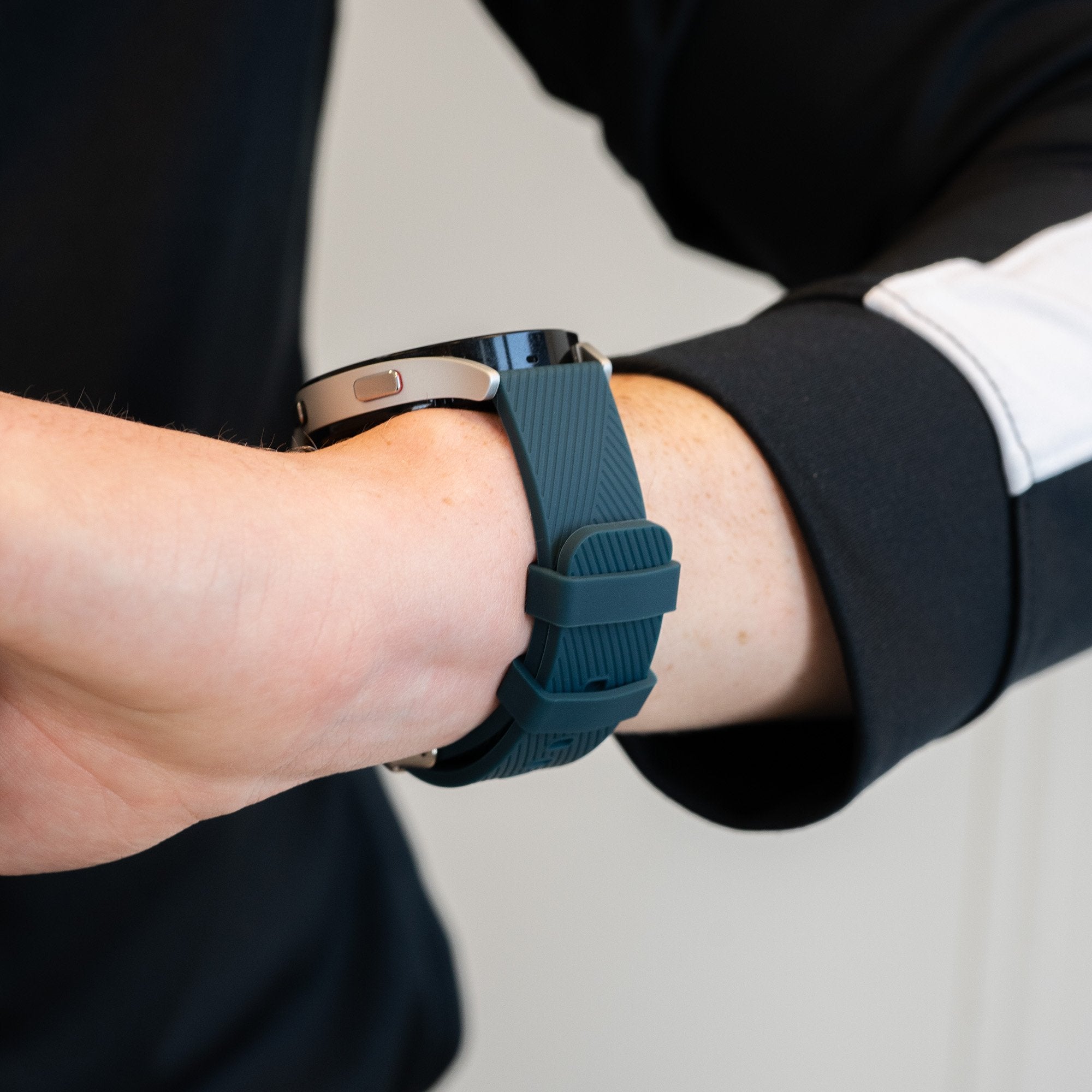 Bandz Huawei Watch GT 5 - 46mm Silikonarmband 'Deluxe' (Dunkelgrün)