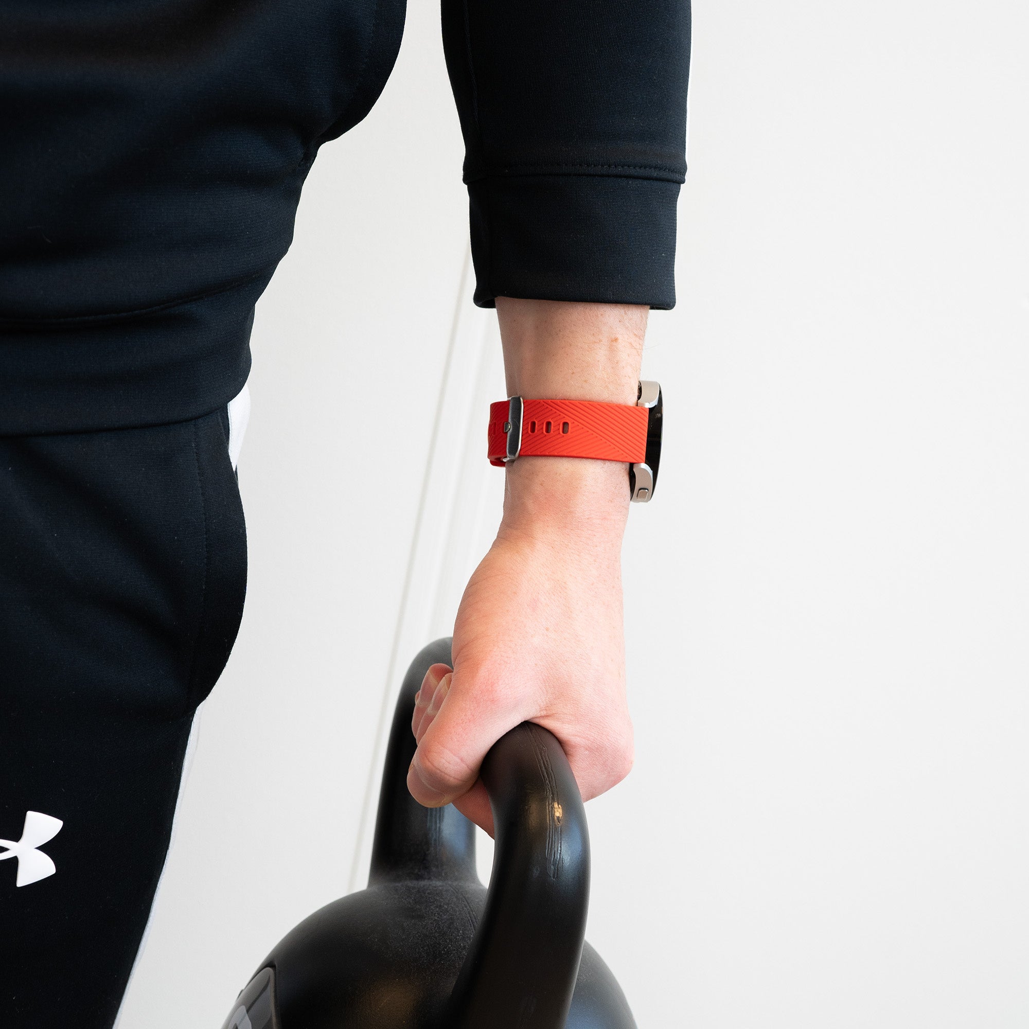 Bandz Amazfit Bip 6 Silikonarmband 'Deluxe' (Rot)