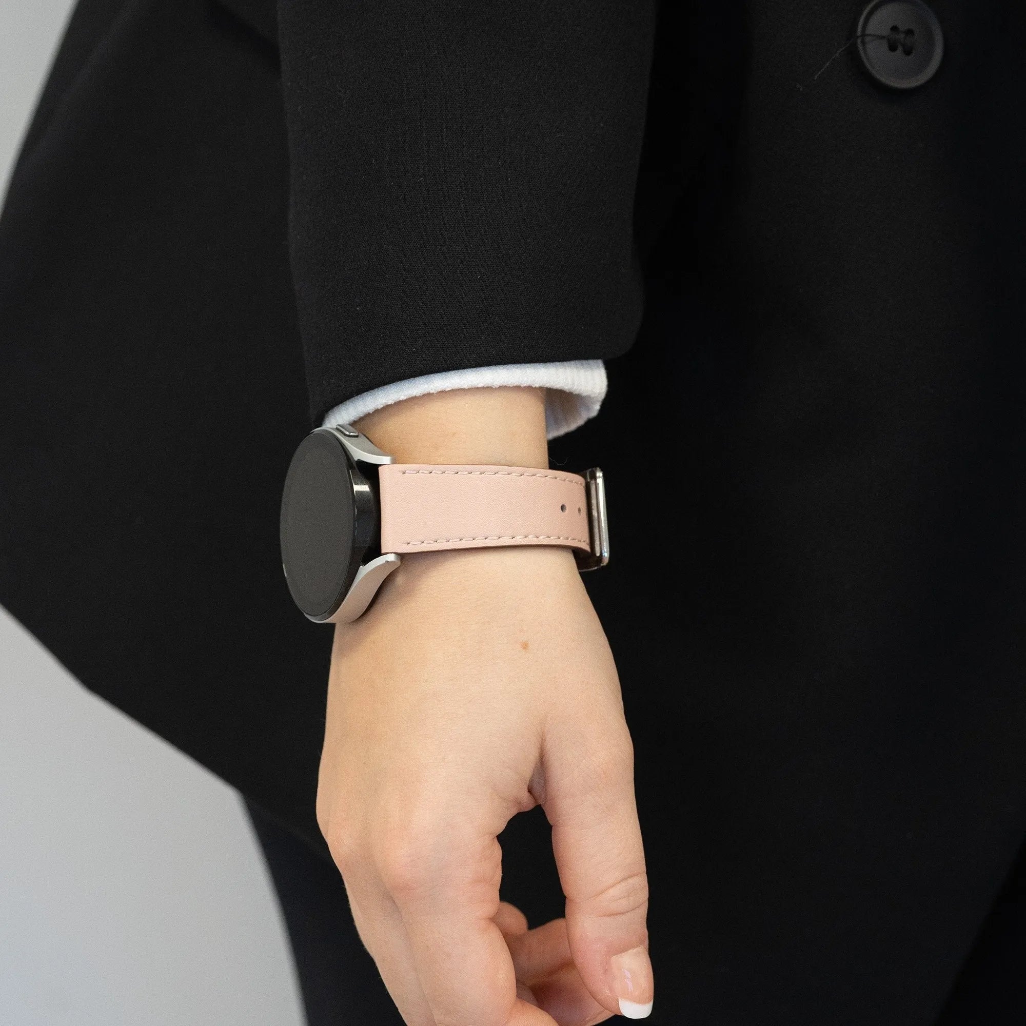 Bandz Coros Apex 2 Lederarmband 'Deluxe' (Rosa)