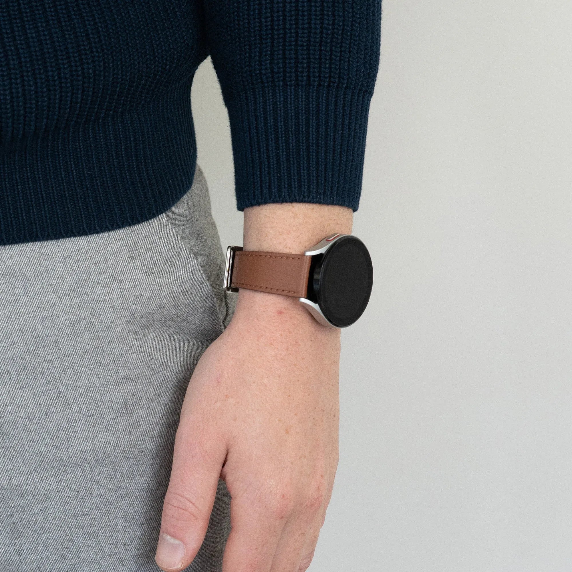 Bandz Coros Pace 2 Lederarmband 'Deluxe' (Braun)