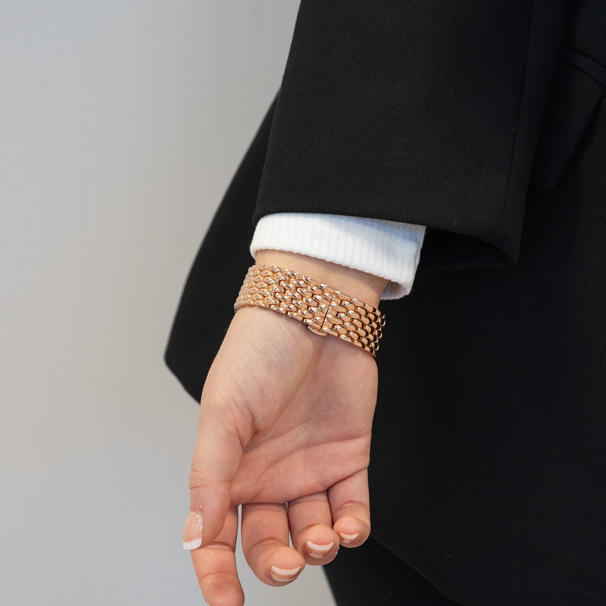 Bandz Coros Apex 2 Stahlarmband 'Dragon' (Roségold)