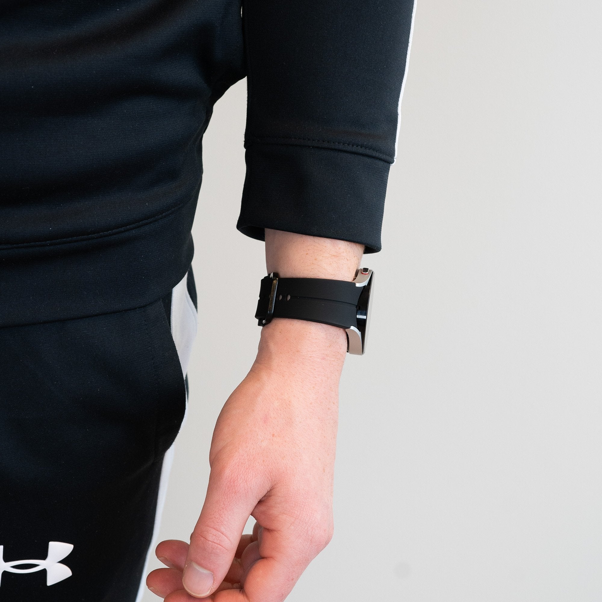 Bandz Samsung Galaxy Watch 5 Pro Silikonarmband 'Extreme' (Schwarz)