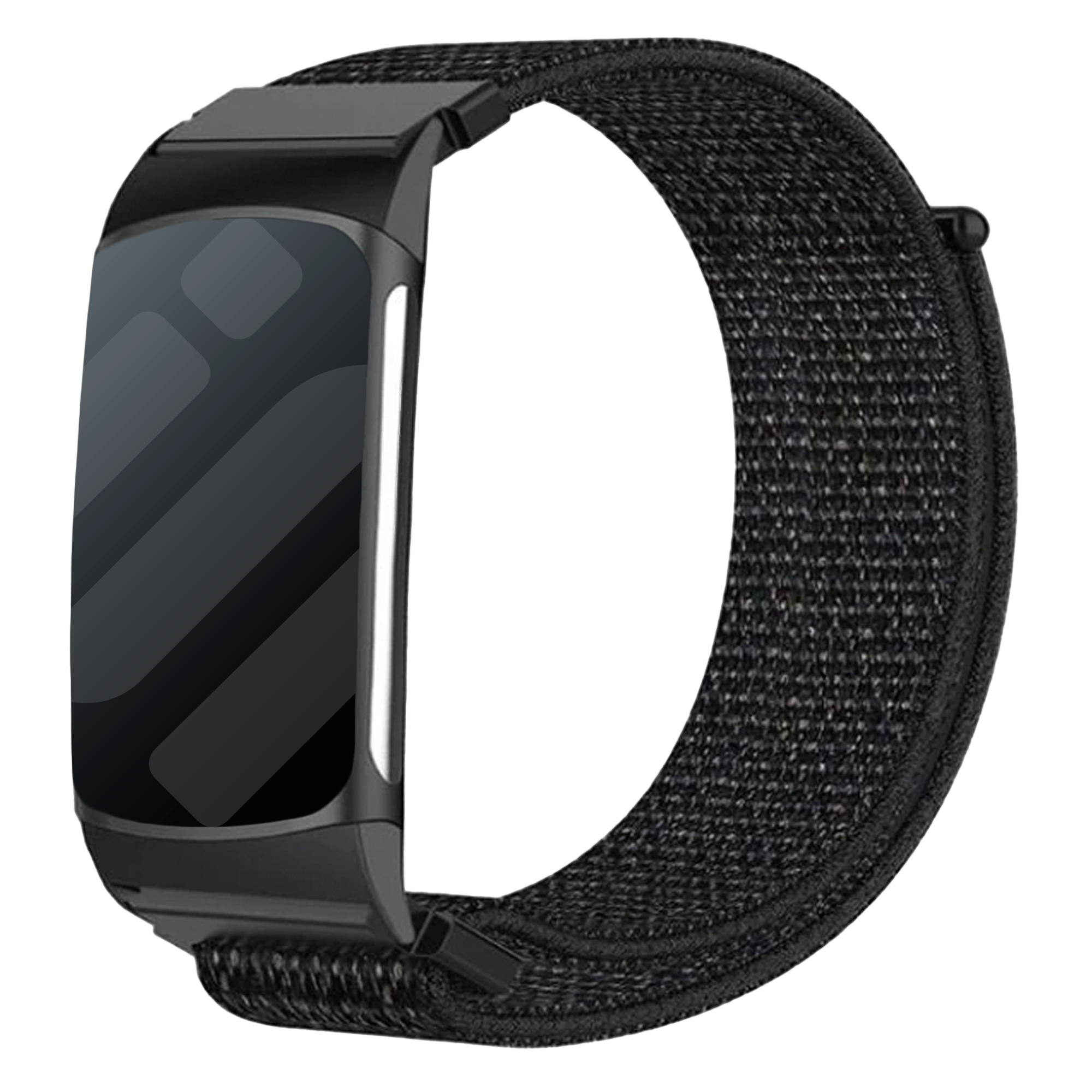 Fitbit Charge 6 Nylonband (Schwarz)