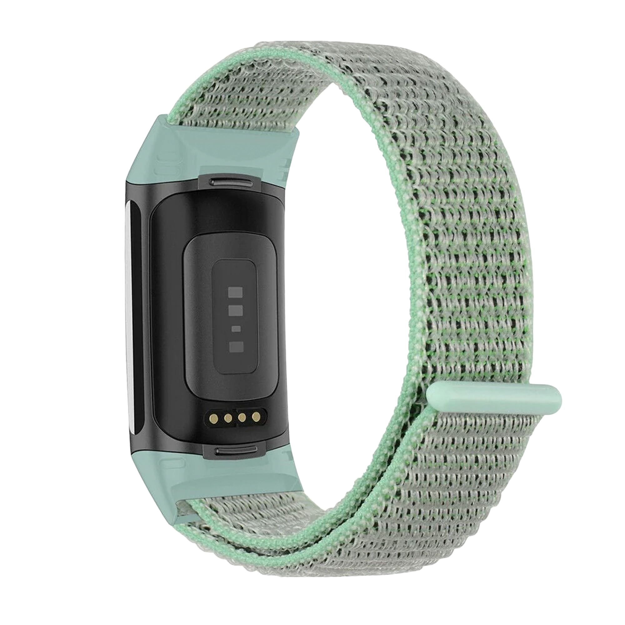 Fitbit Charge 6 Nylonarmband (Mintgrün)