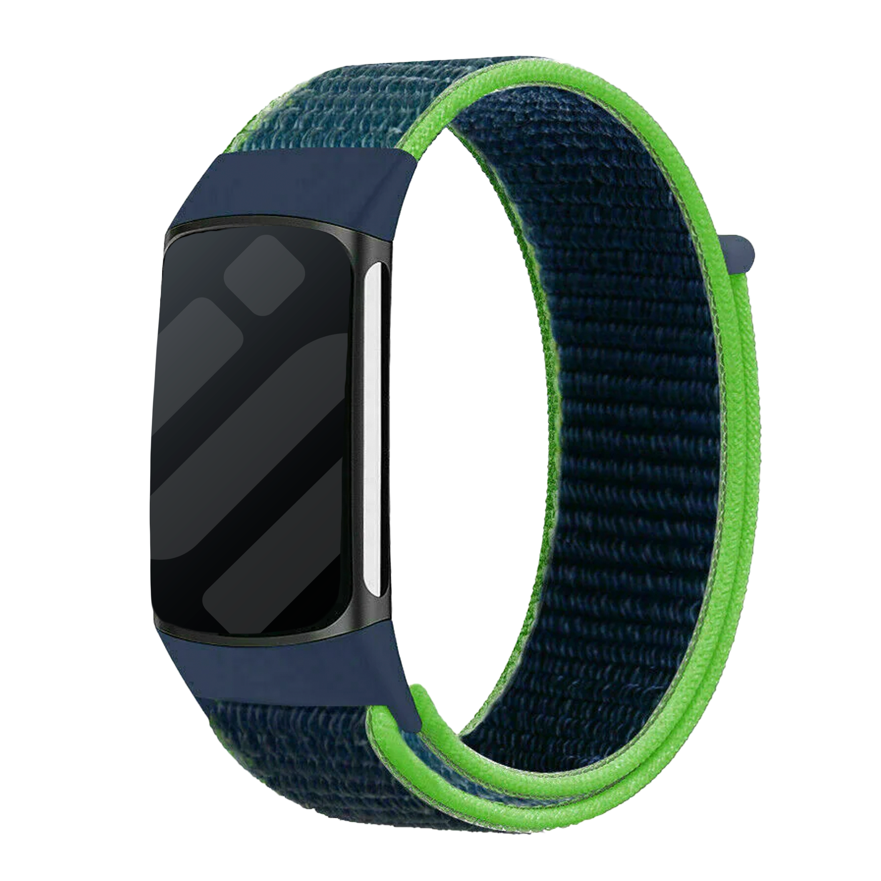 Fitbit Charge 6 Nylonarmband (Lime)