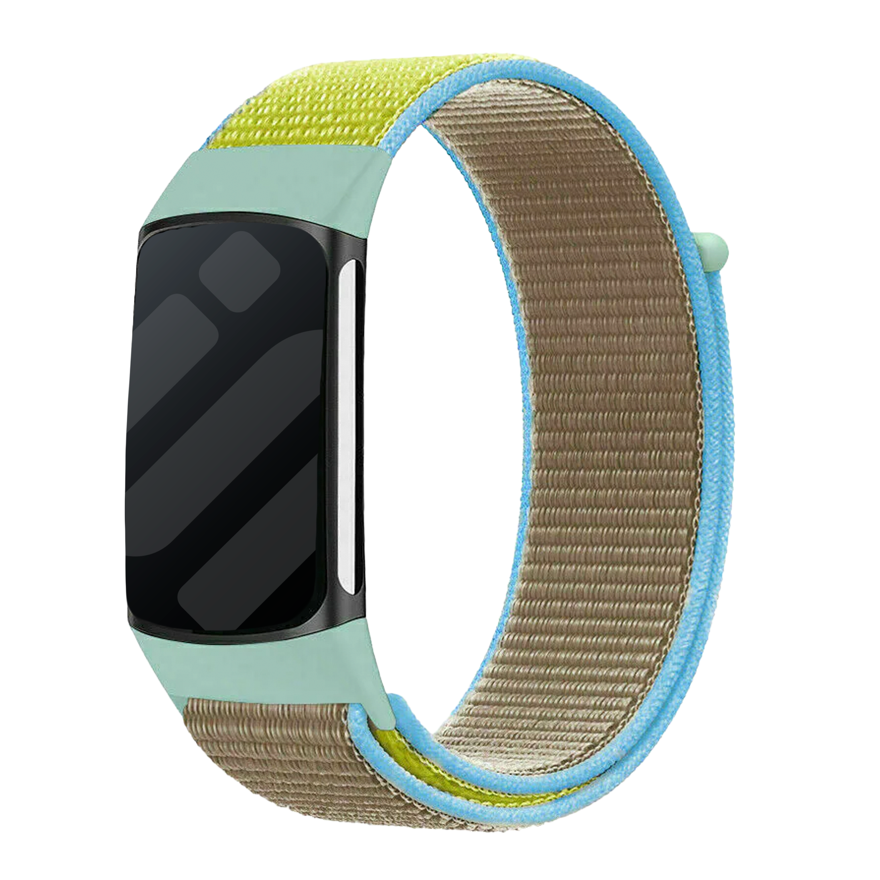 Fitbit Charge 6 Nylonarmband (Camel)