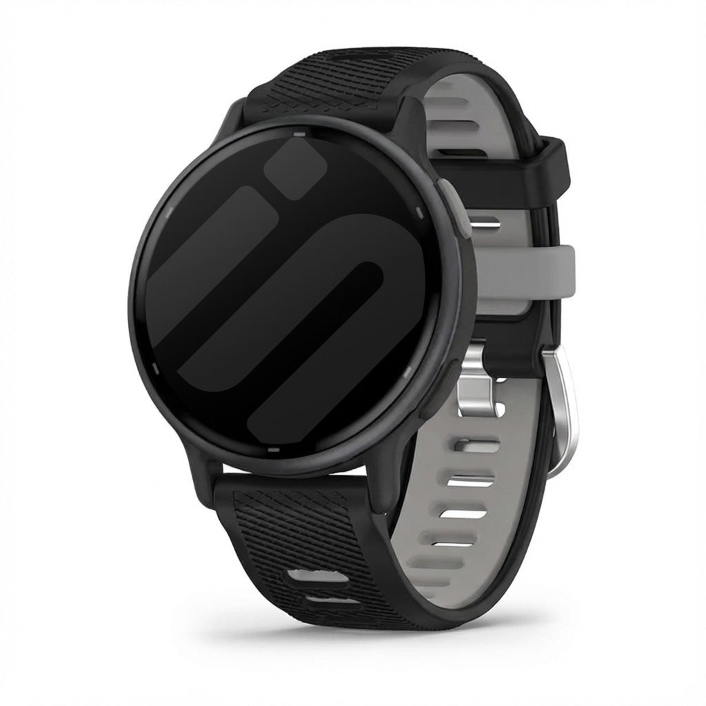 Garmin Vivoactive 5 Schnalle Sport Amrband (Schwarz/Grau)