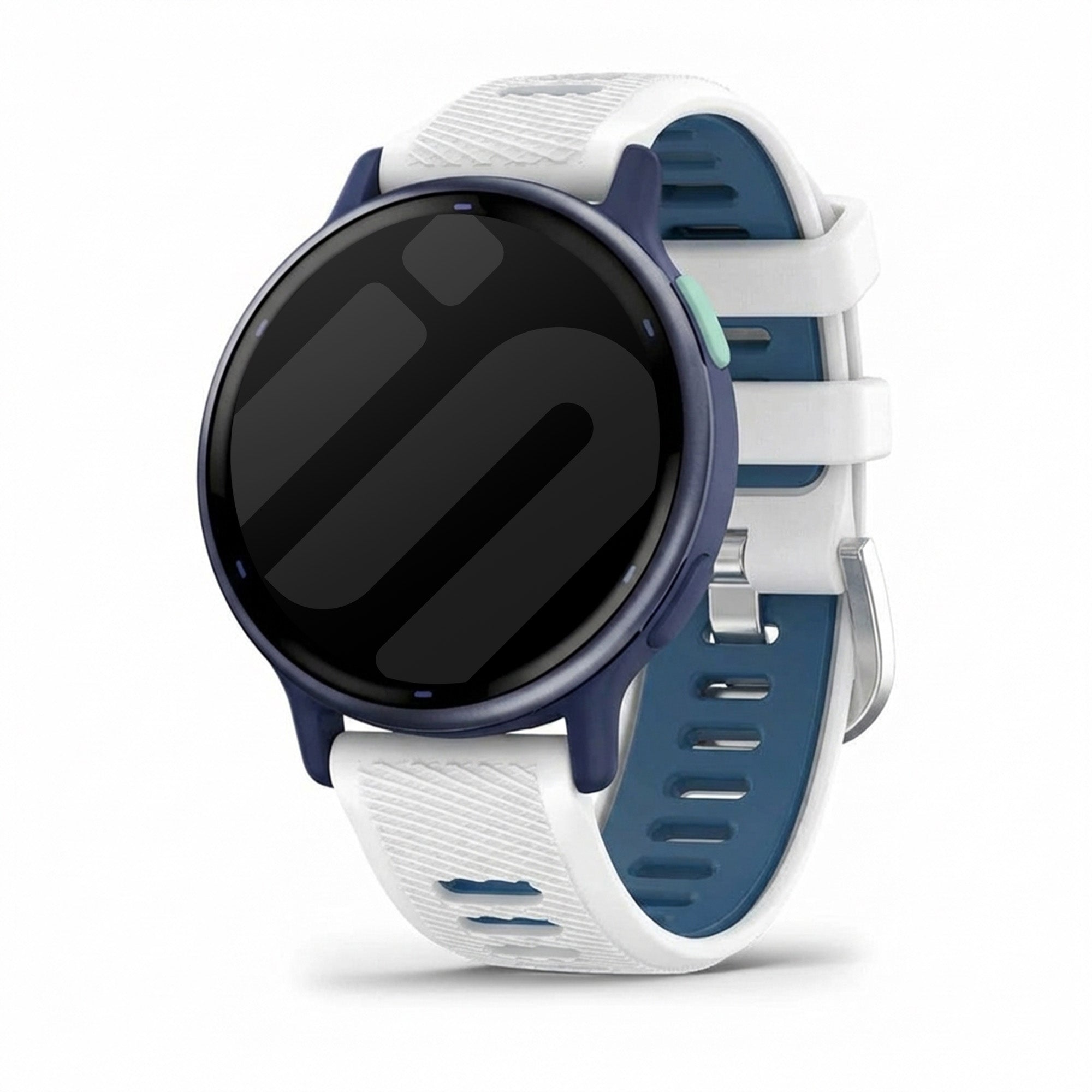 Garmin Vivoactive 5 Schnalle Sport Amrband (Weiß/Blau)