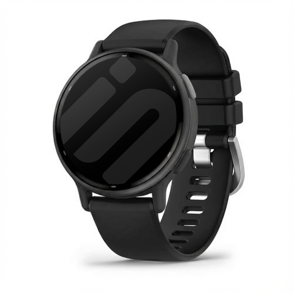 Garmin Vivoactive 5 Classic Silikonarmband (Schwarz)