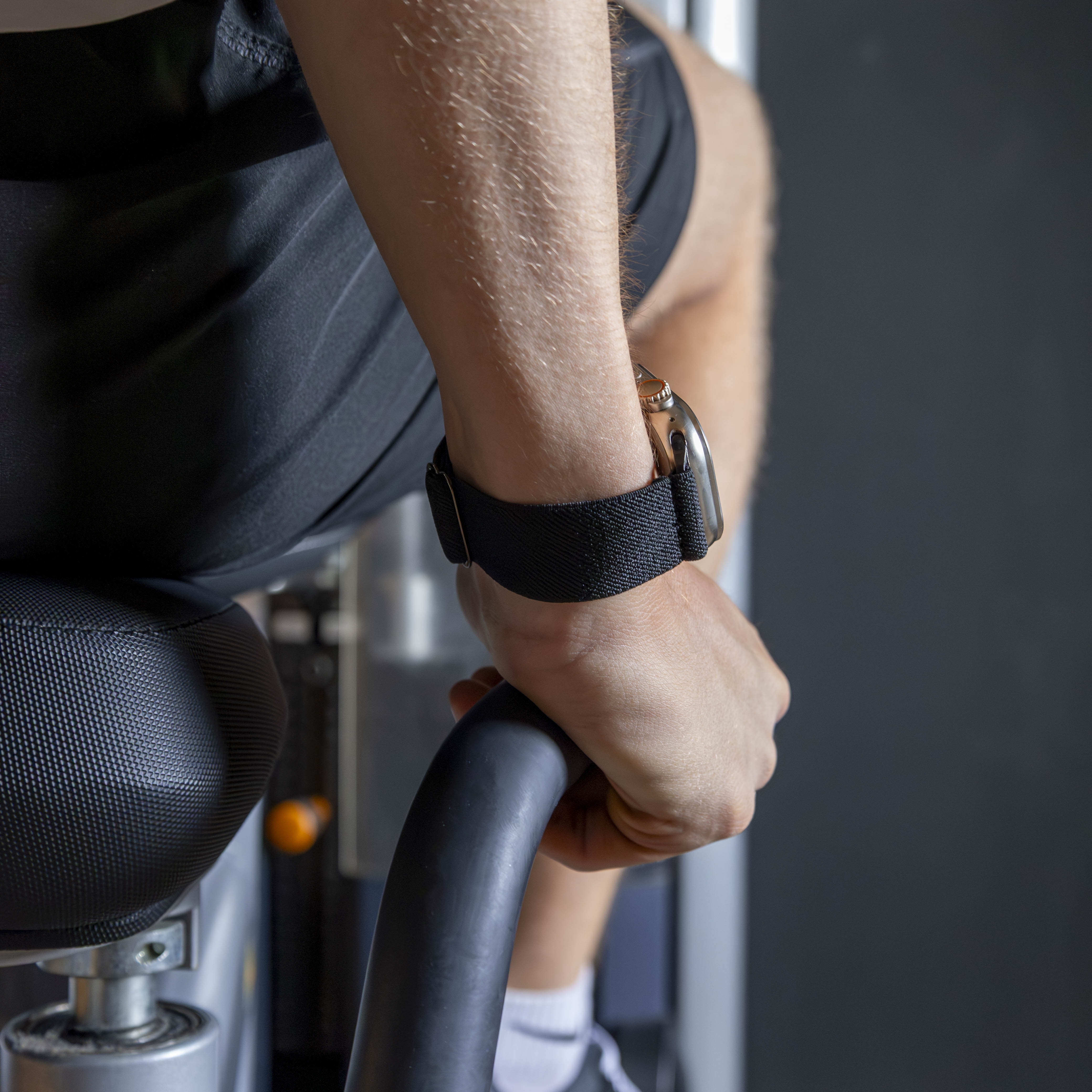 Apple Watch elastisches Armband (Schwarz)