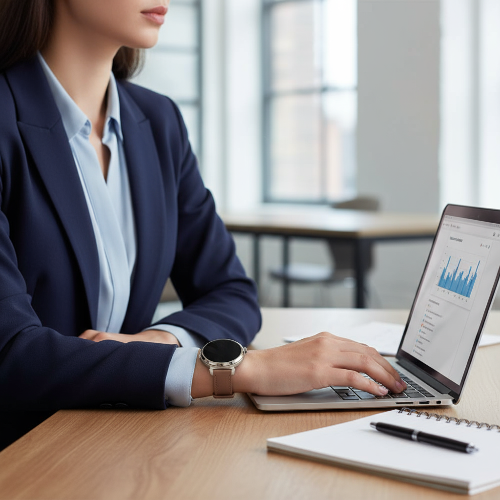 Uhrenarmband Leder 14mm - Schnellverschluss (Braun)