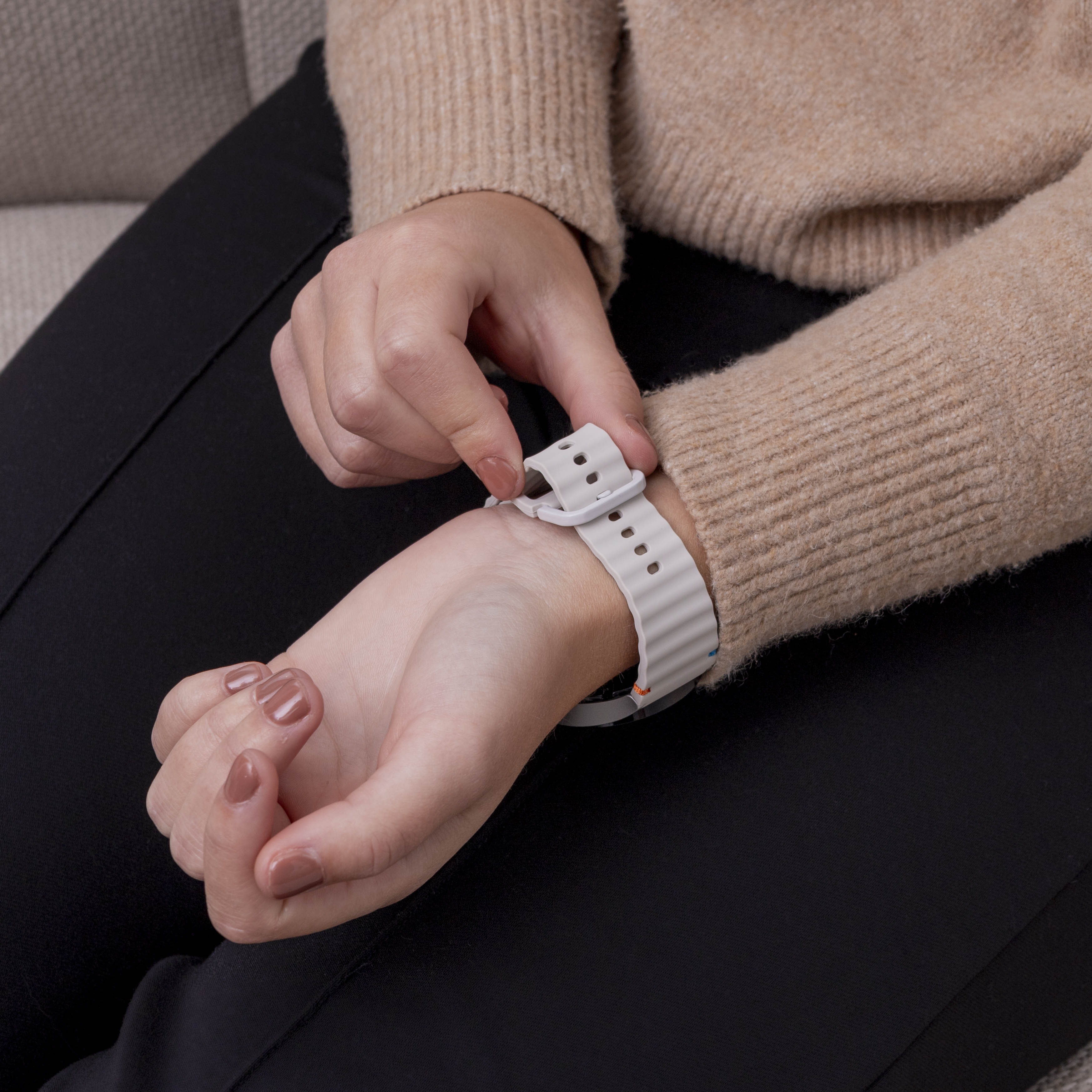 Samsung Galaxy Watch 6 Classic 43mm Wave Armband (Polarstern)