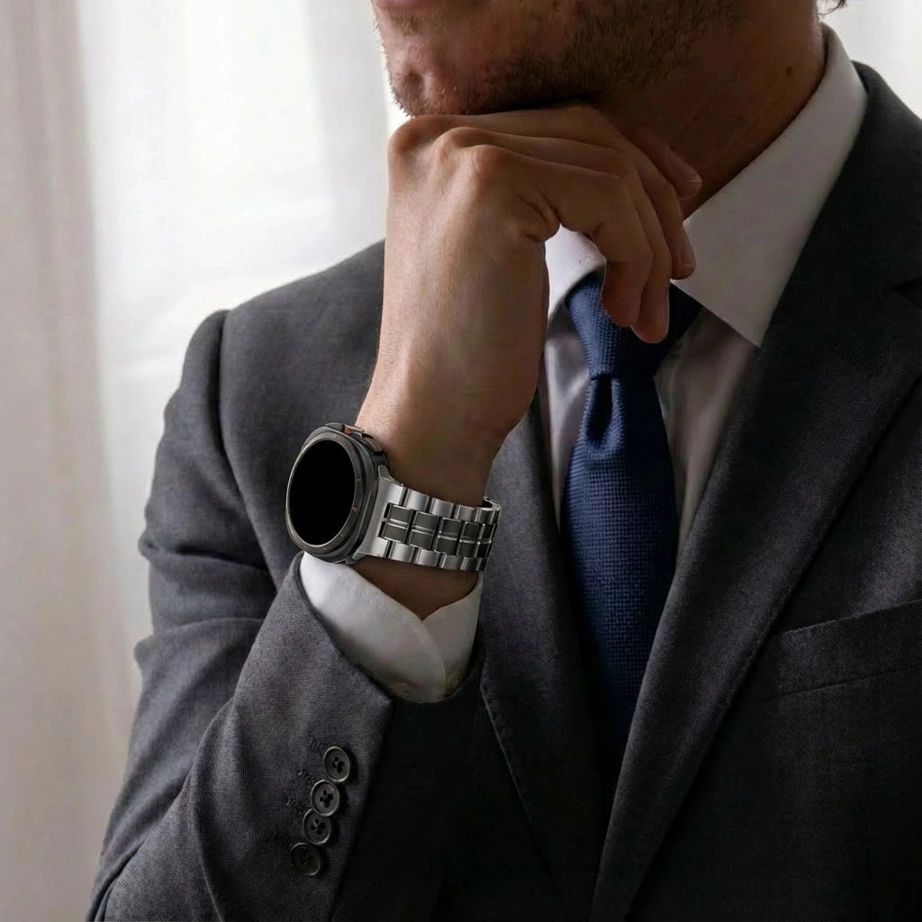 Samsung Galaxy Watch Ultra 'square' Titanarmband (Titanium)