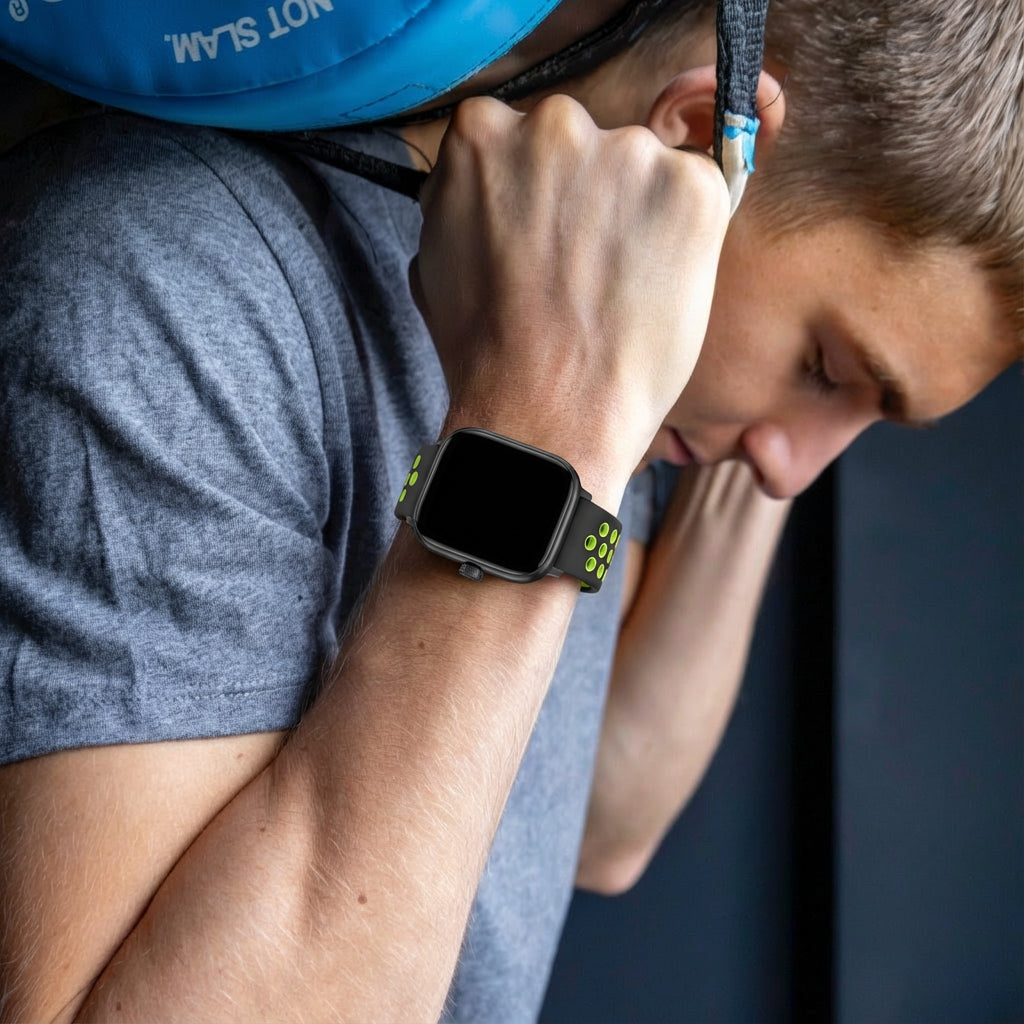 Redmi Watch 5 Sport Strap (Black/Lime)