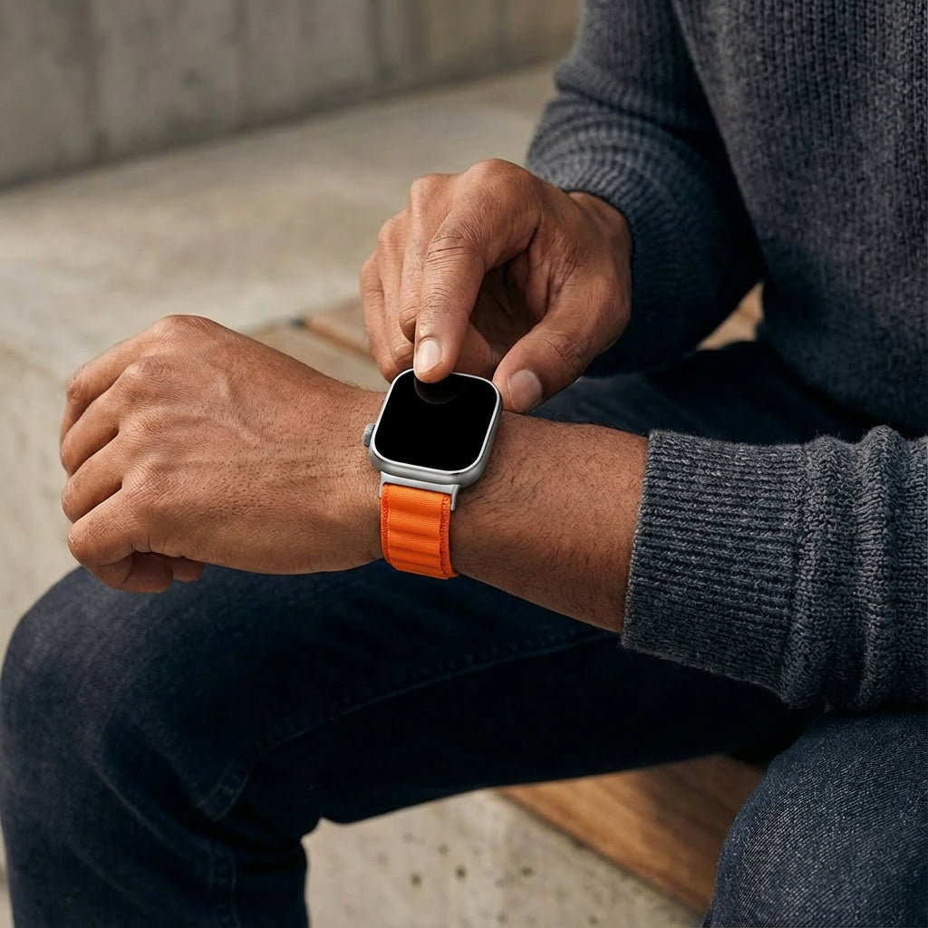 Xiaomi Smart Band 9 Pro Nylon Alpine Strap (Orange)