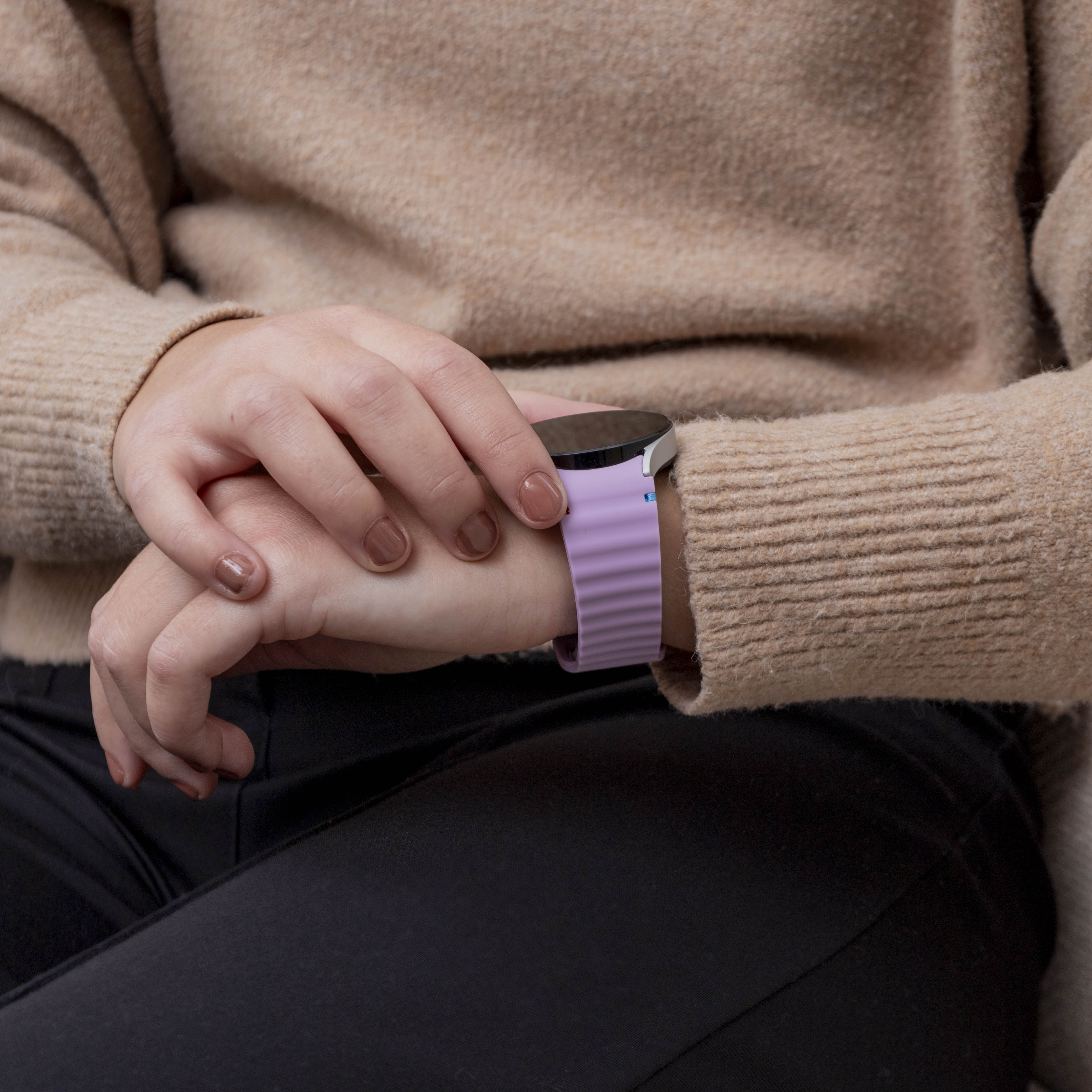 Samsung Galaxy Watch FE Wave Strap (Lavender)