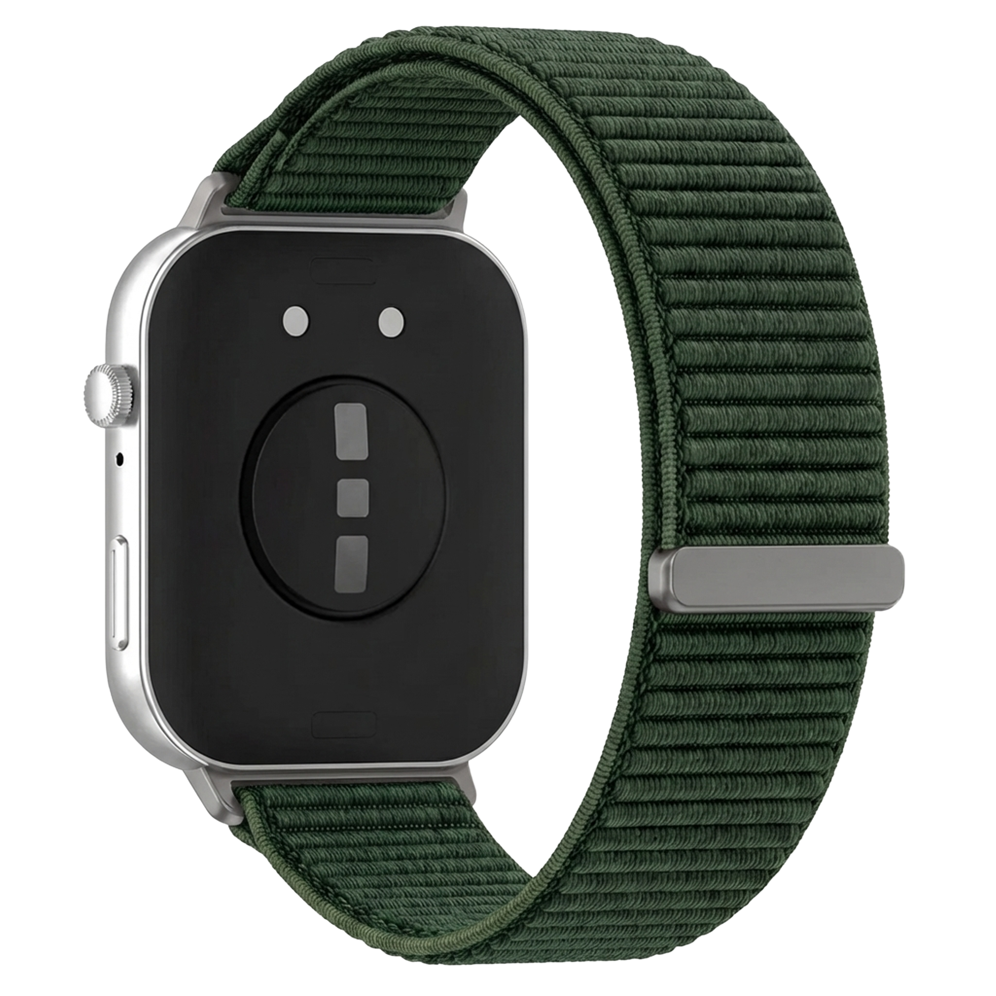 Huawei Watch Fit 5 Pro Wave Nylon Strap (Dark Green)