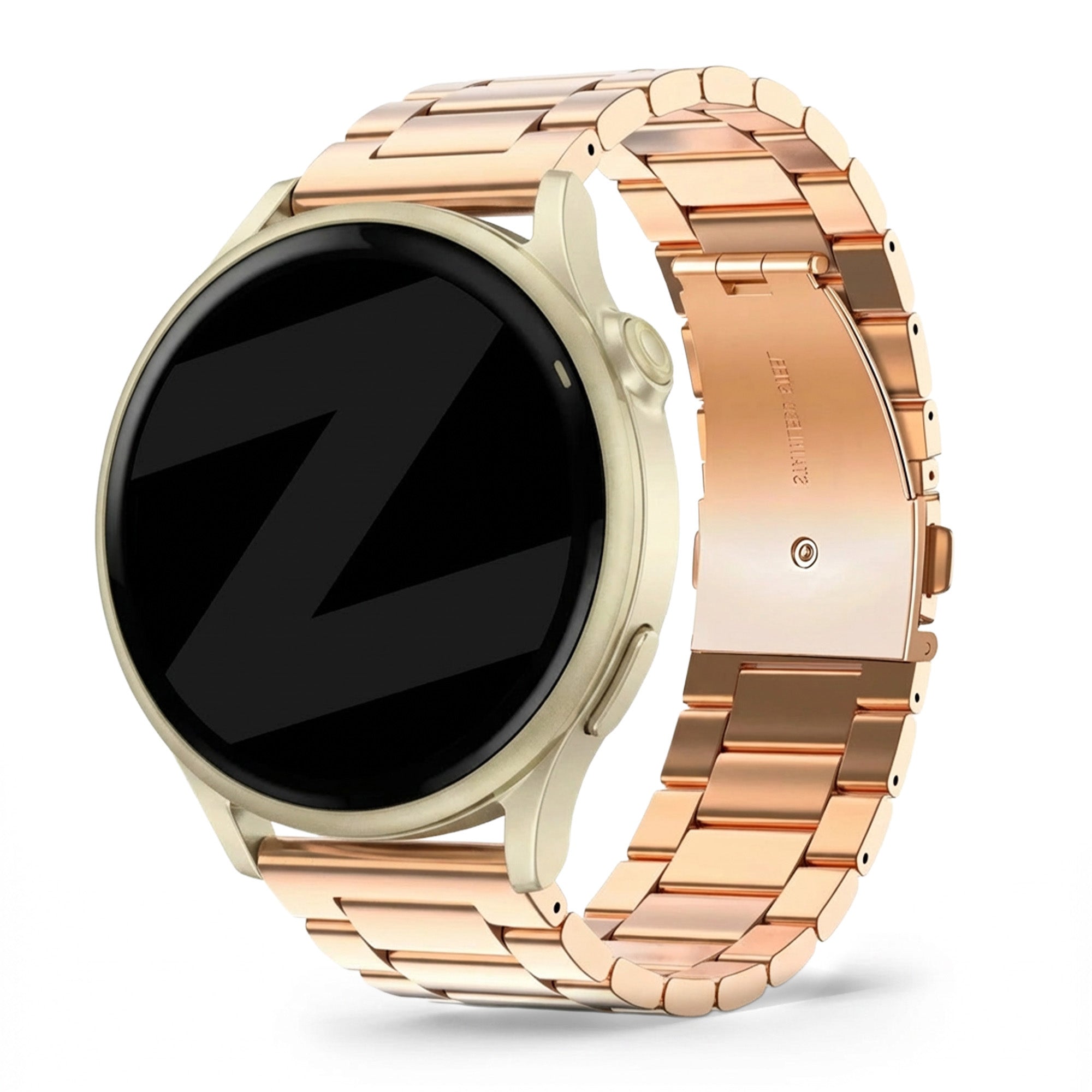 Bandz Garmin Vivoactive 6 Stahlarmband 'Classic' (Roségold)