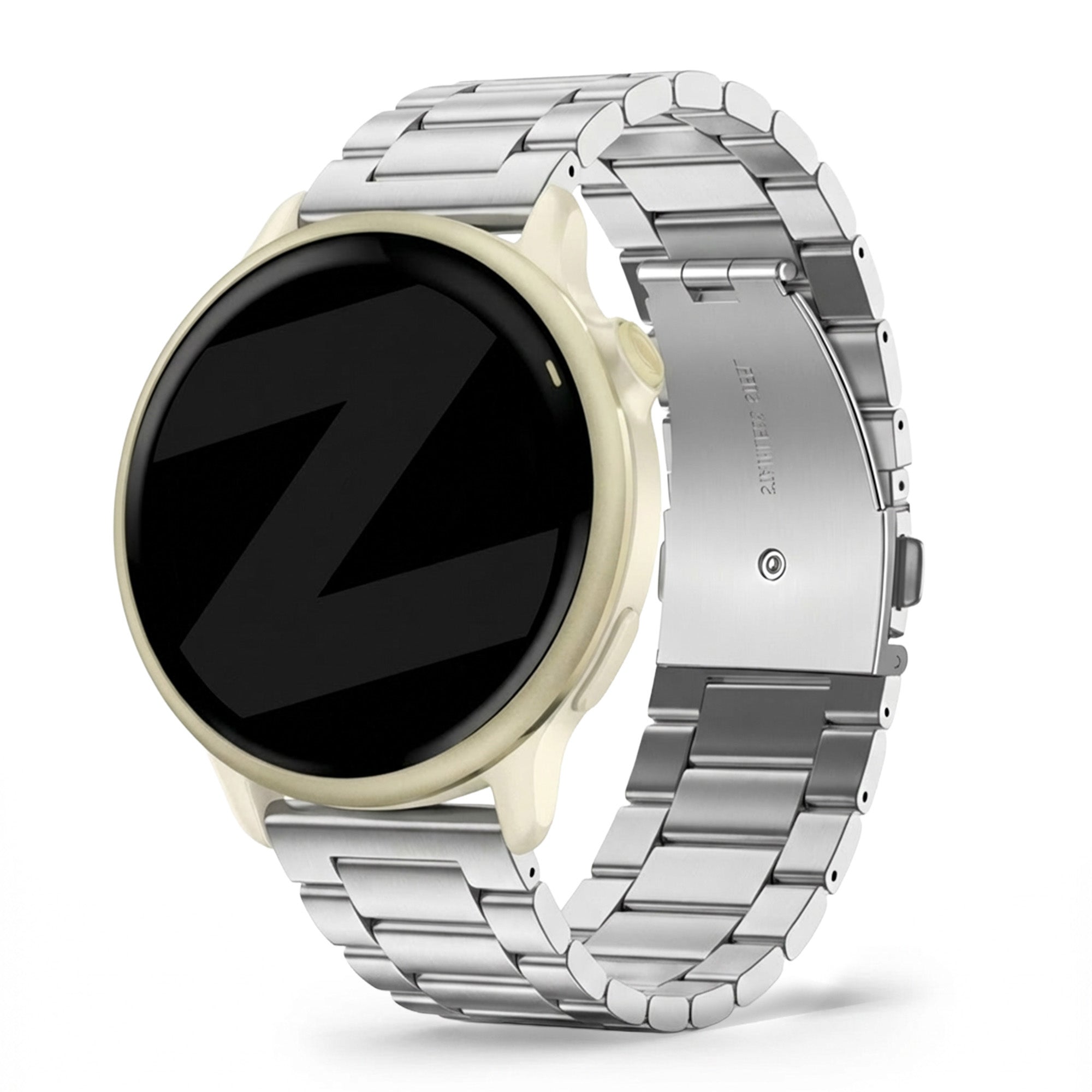 Bandz Garmin Vivoactive 6 Stahlarmband 'Classic' (Silber)