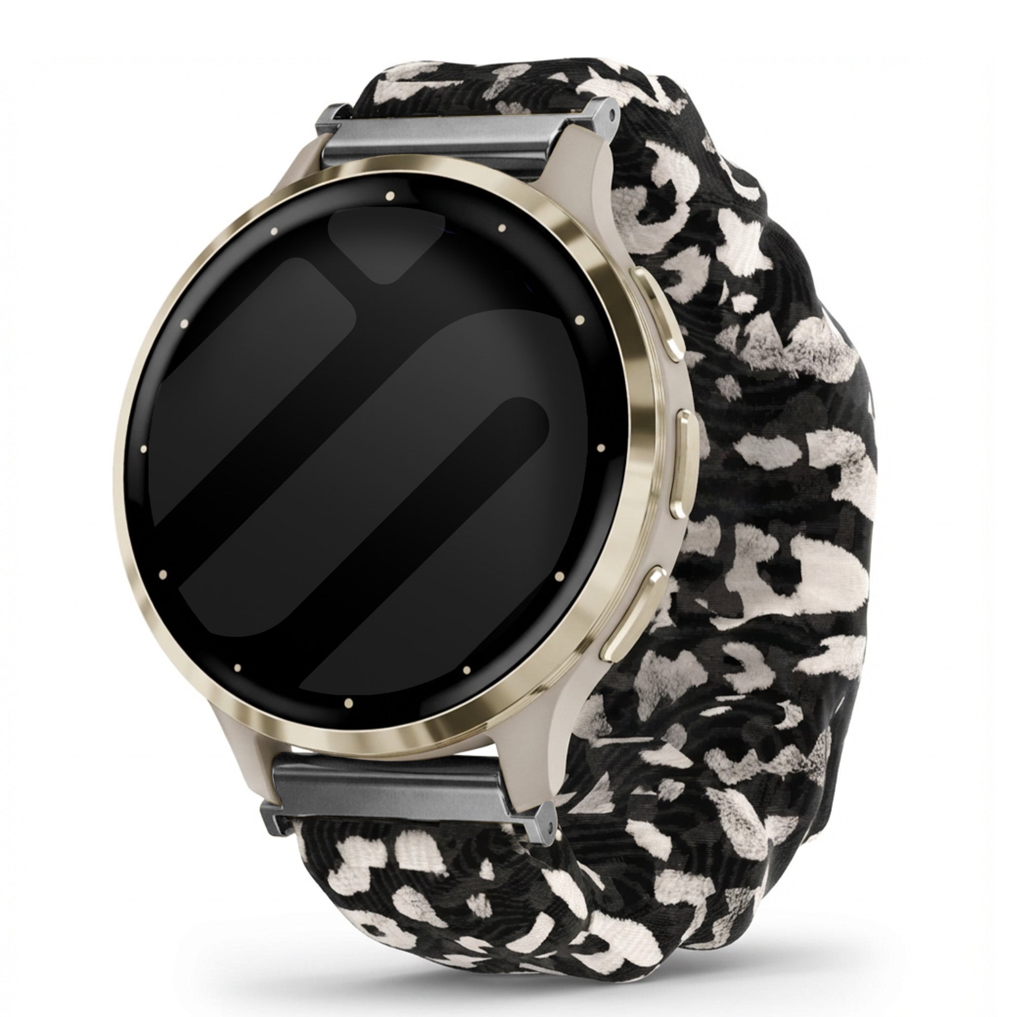 Garmin Venu 3s Scrunchie Armband (Gepunktet)