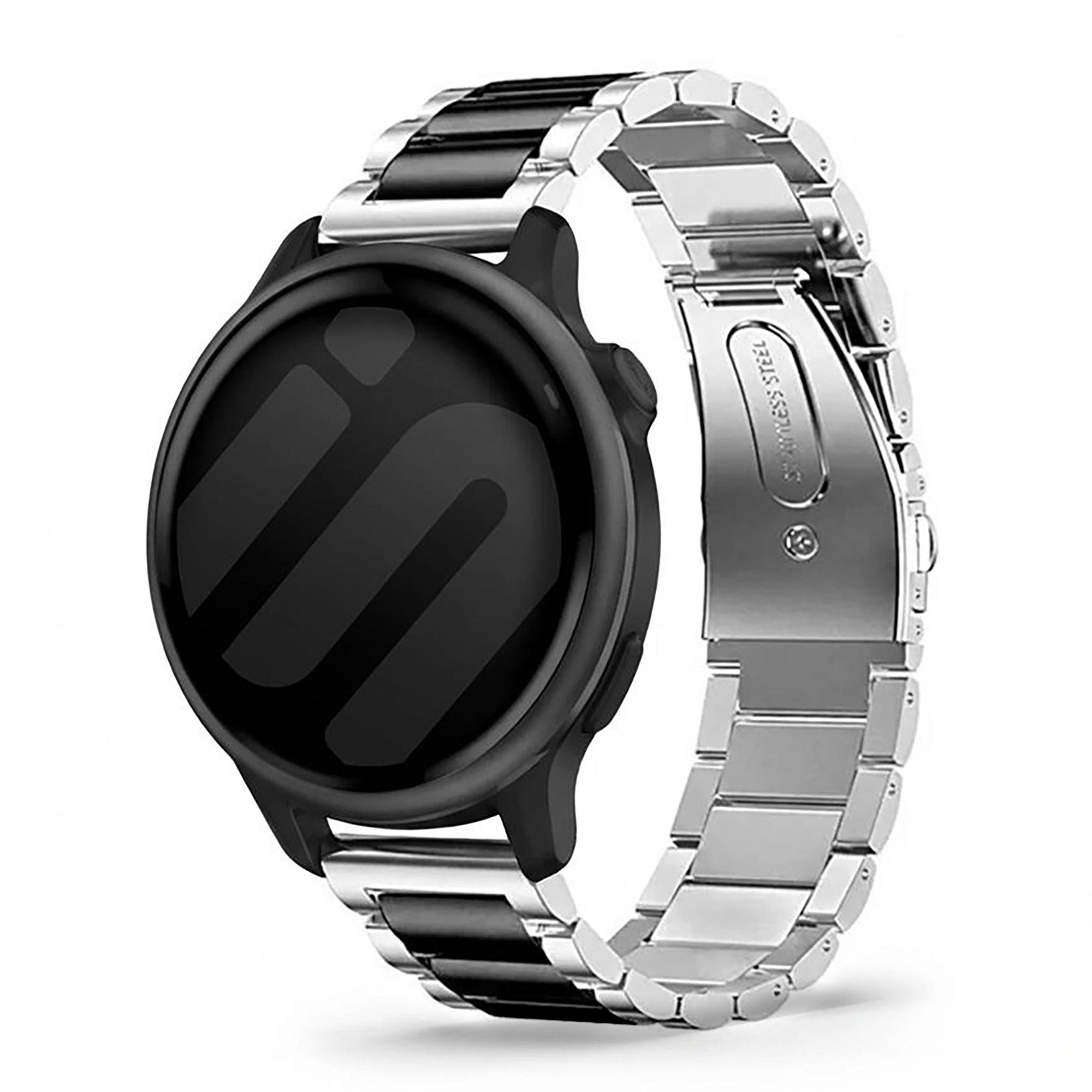Garmin Vivoactive 6 Stahlarmband (Silber/Schwarz)
