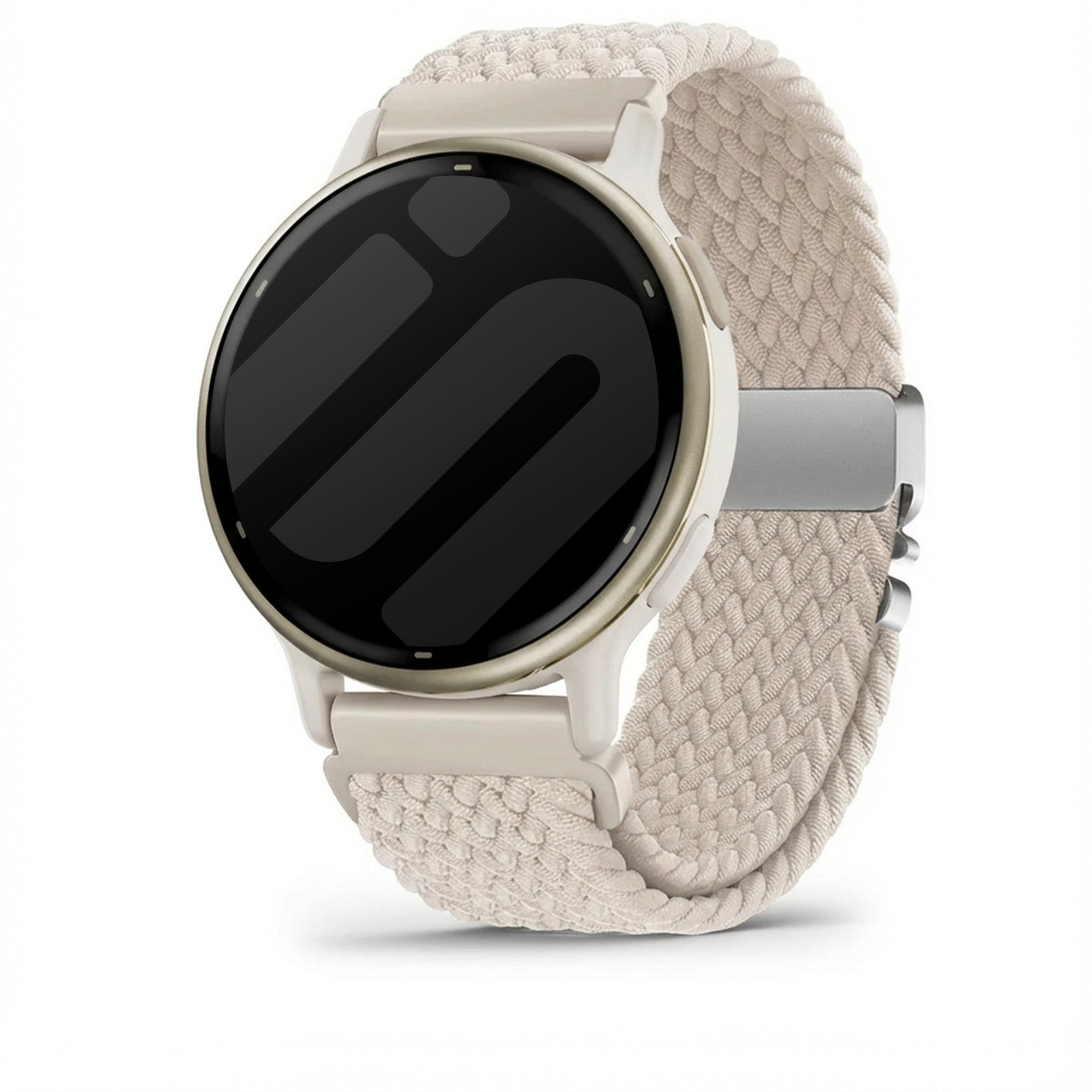 Garmin Vivoactive 5 Geflochtenes Armband mit P-Schnalle (Polarstern)