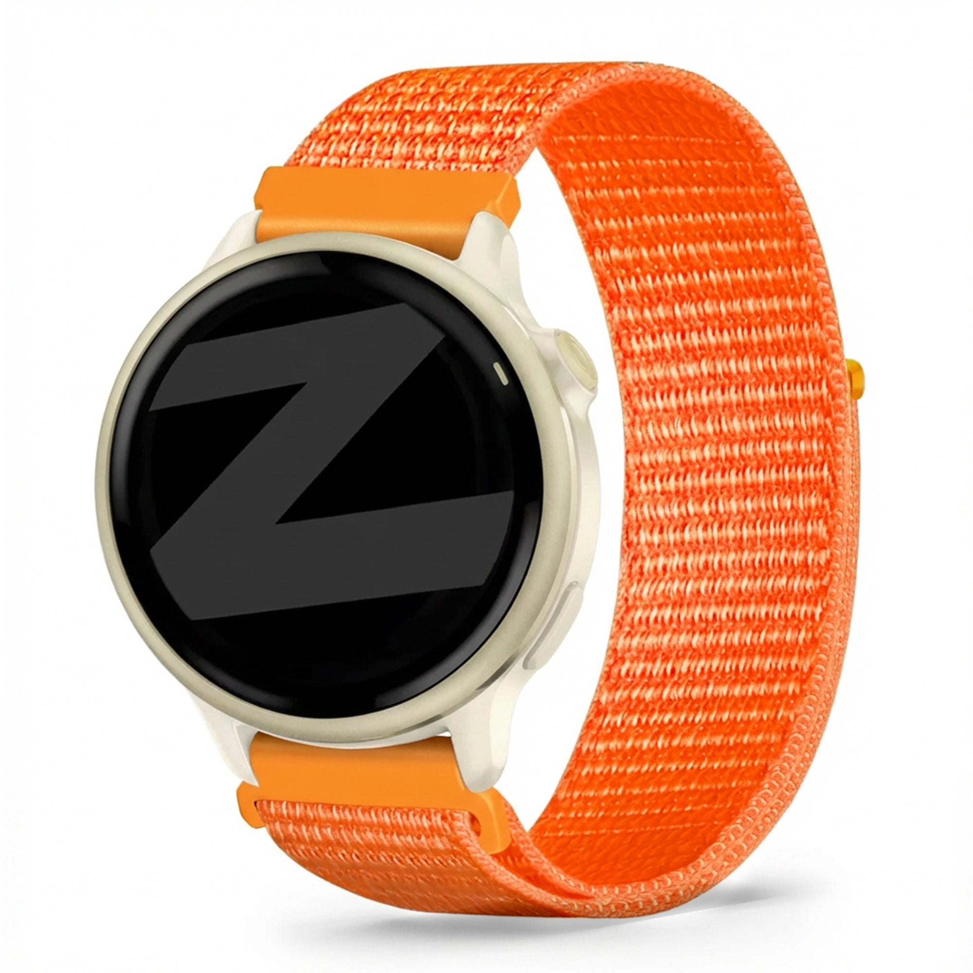Bandz Garmin Vivoactive 6 Nylon Loop Strap (Orange)