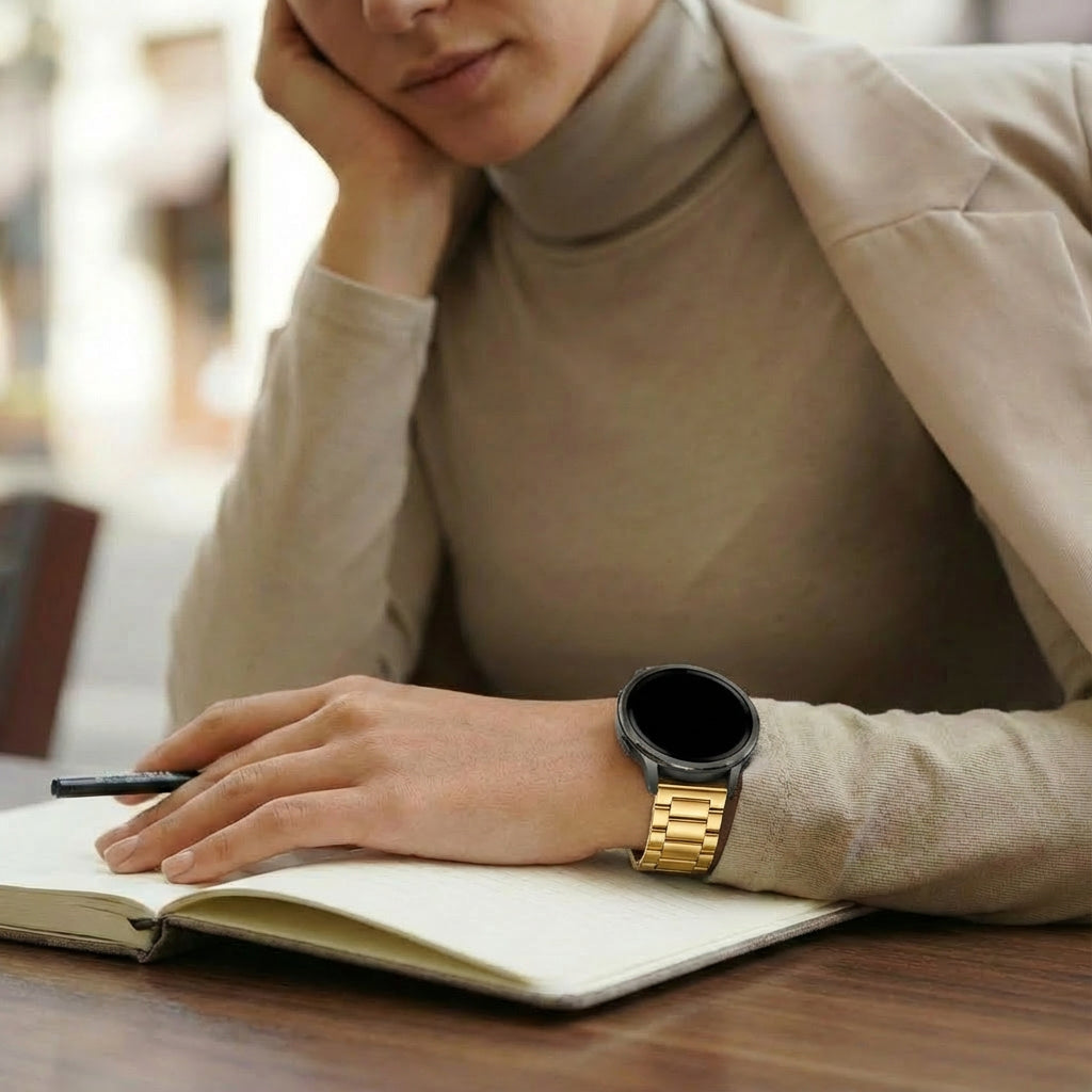 Bandz Garmin Venu 4 - 41mm Stahlarmband 'Classic' (Gold)