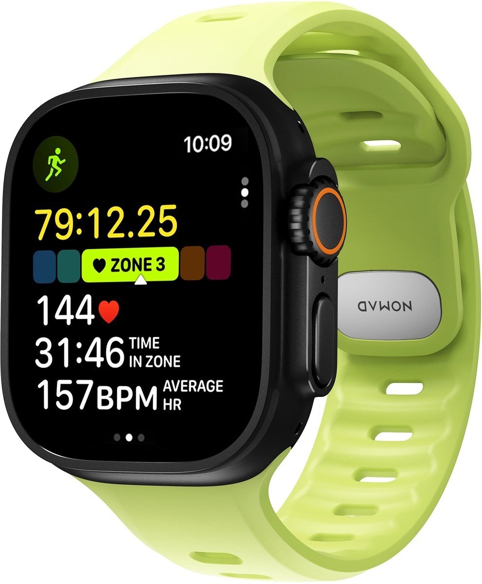Nomad Apple Watch Silikon Tempo Armband (Limette)