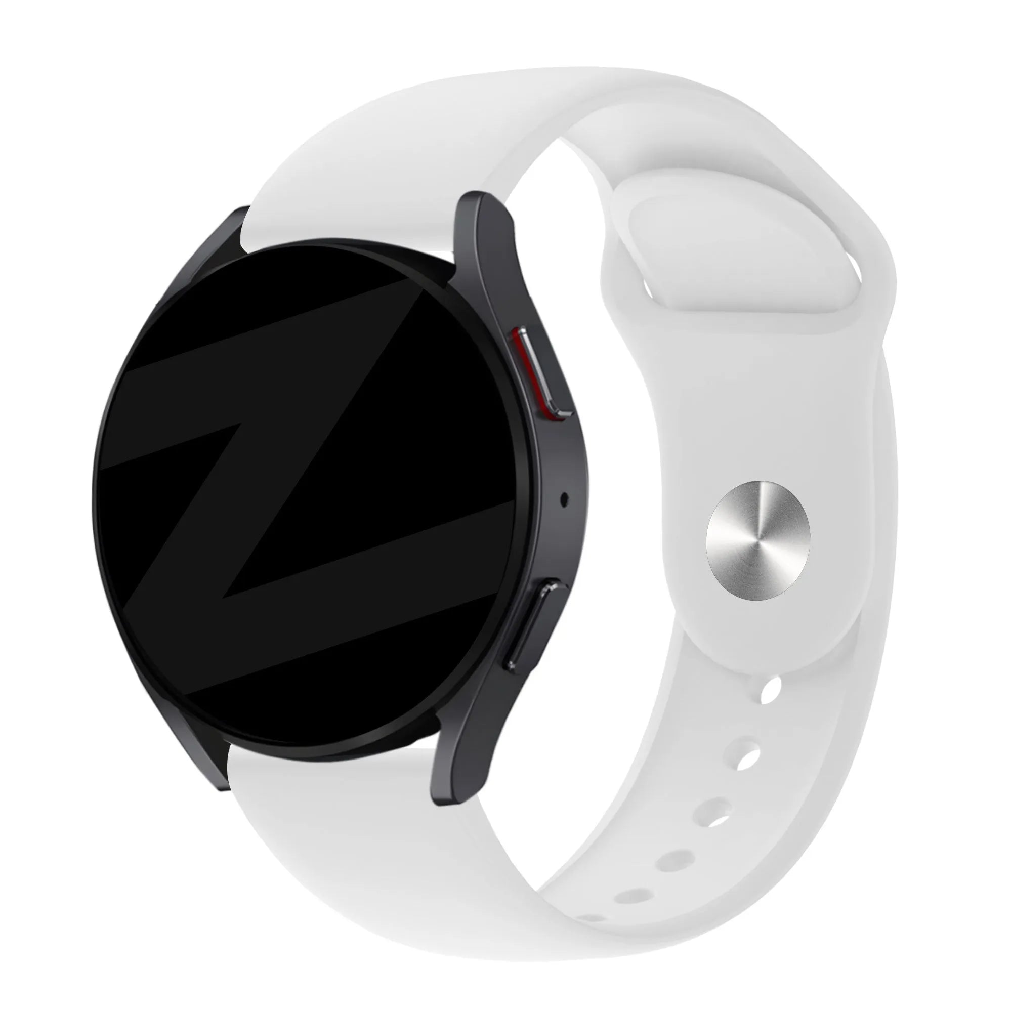 Bandz Gard Pro Health Smartwatch 3 - 41mm Sportarmband 'Deluxe' (Weiß)