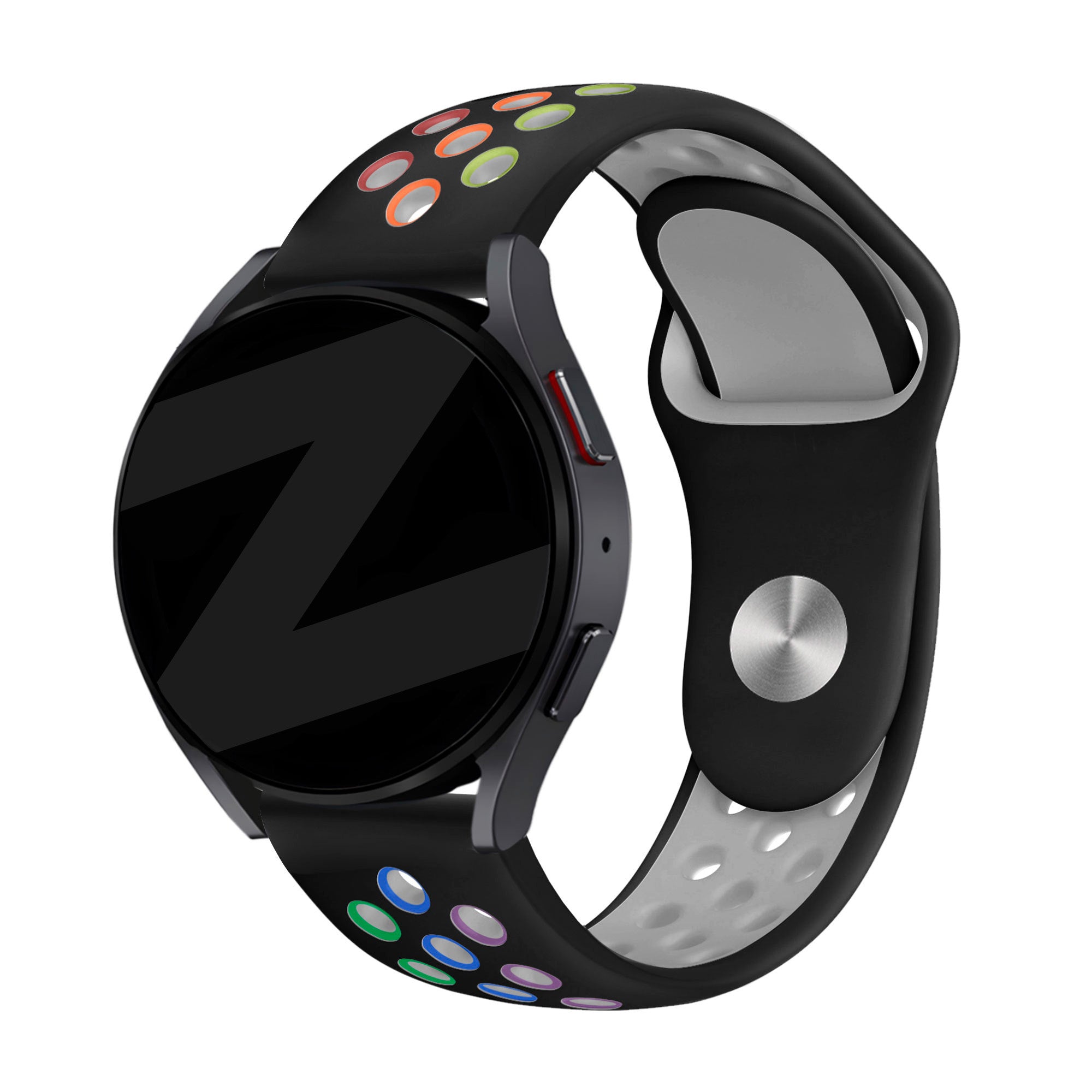 Bandz Amazfit Cheetah 2 Pro Sport Strap 'Deluxe' (Black/Colourful)