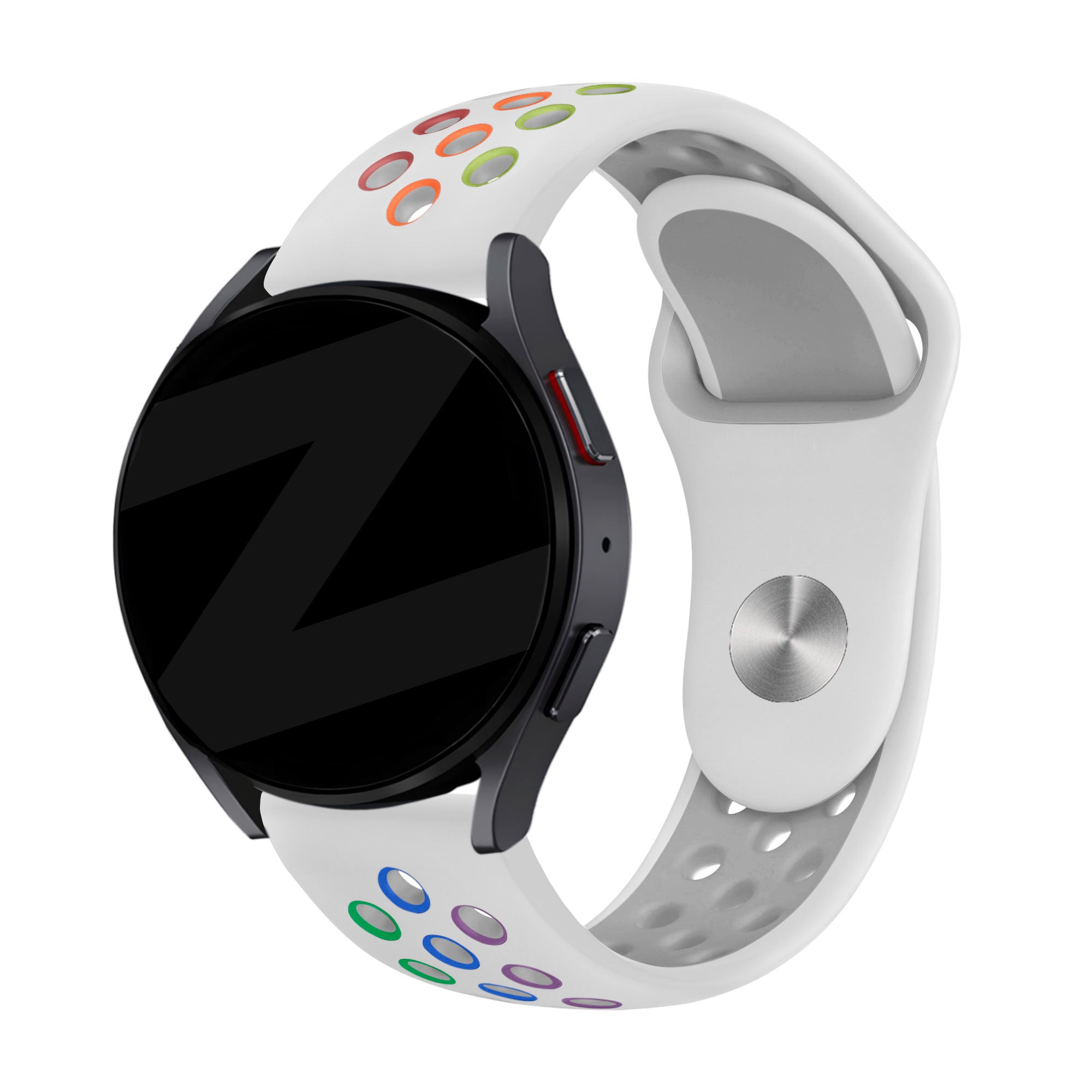 Bandz Coros Pace 2 Sport Strap 'Deluxe' (White/Colourful)