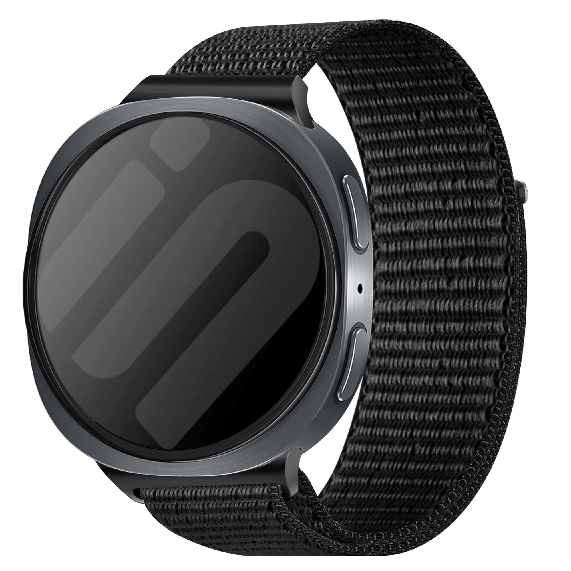 Samsung Galaxy Watch 8 - 44mm Nylonarmband (Schwarz)