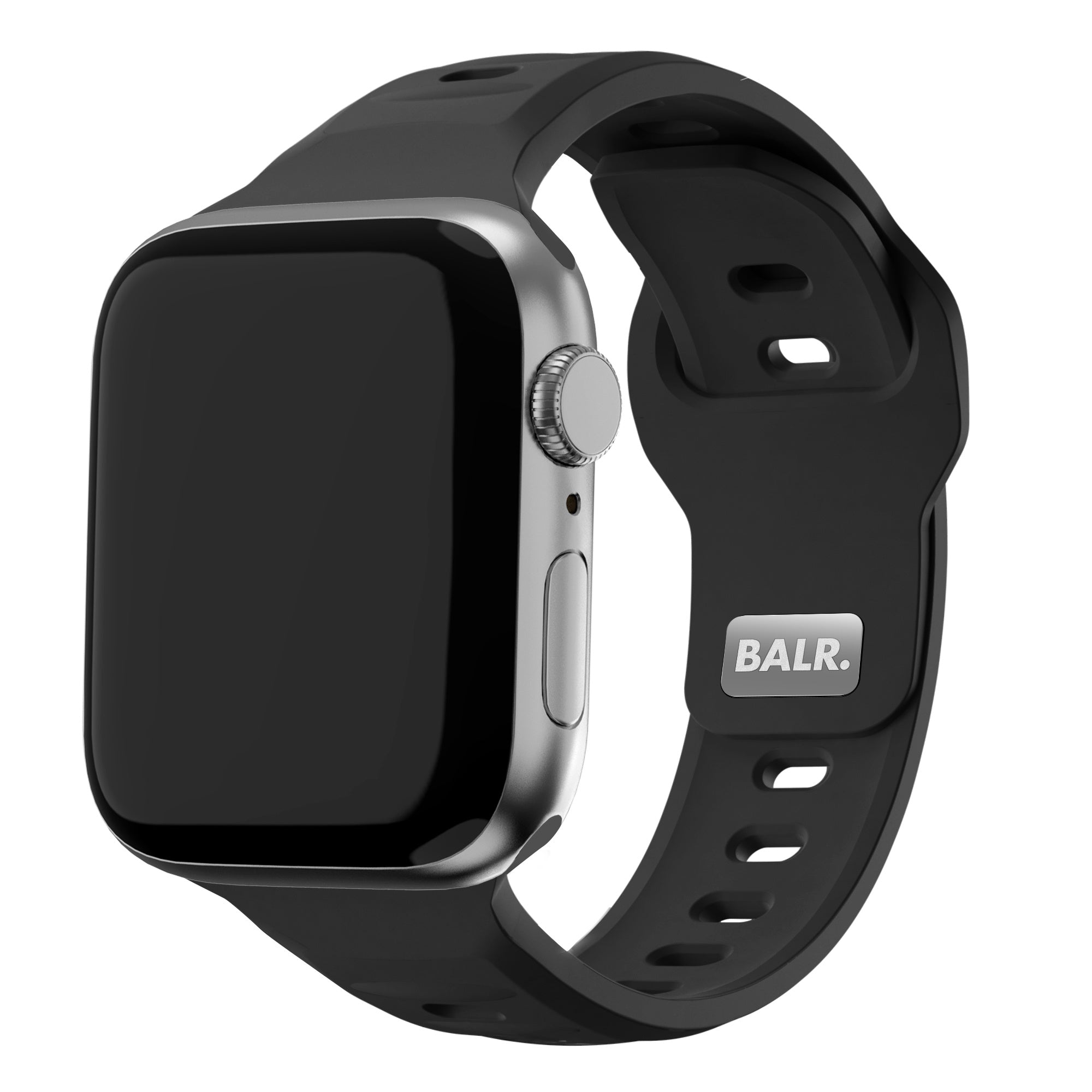 BALR Apple Watch Ultra Outdoor Silikonarmband (Schwarz)