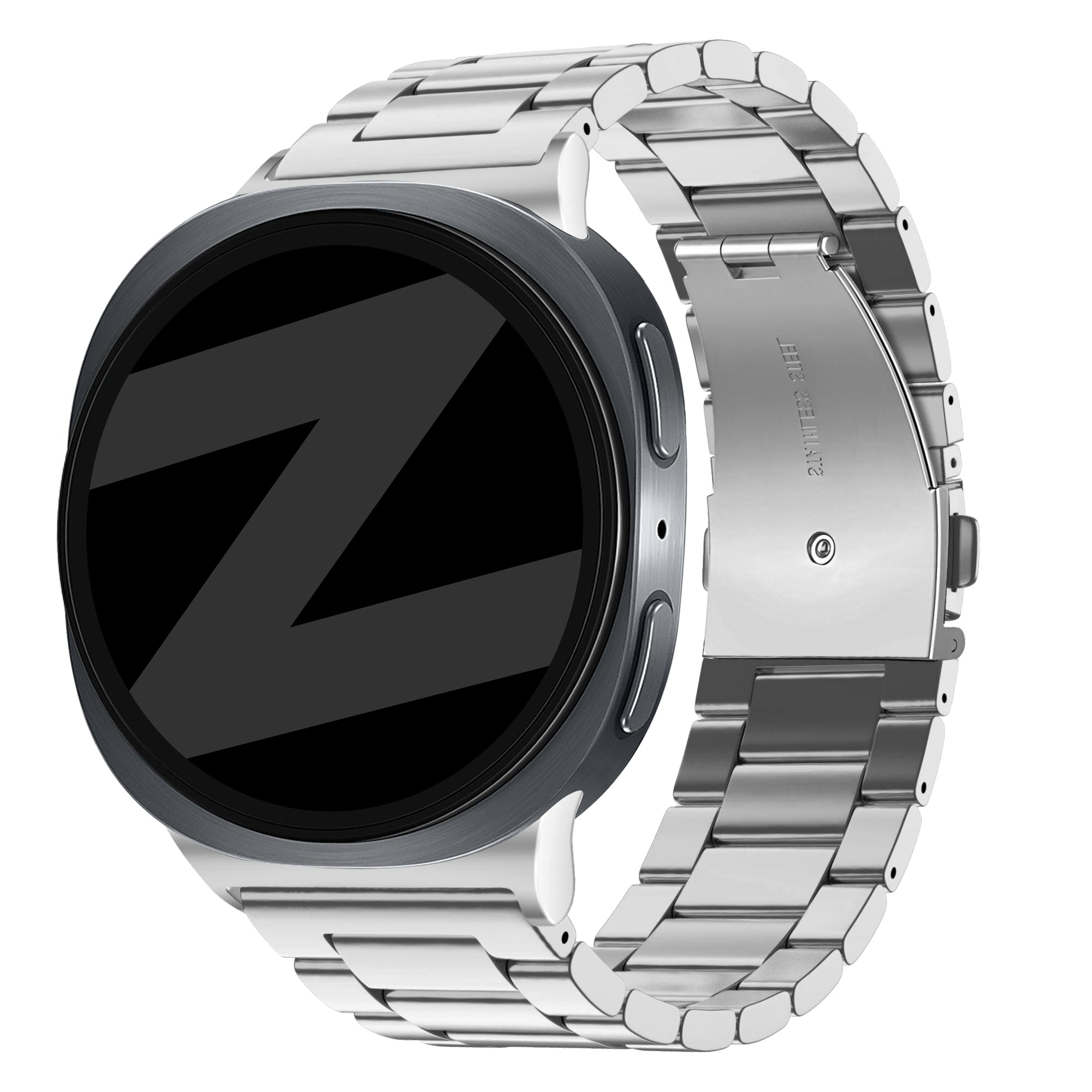 Bandz Samsung Galaxy Watch 8 - 44mm Stahlarmband 'Classic' (Silber)