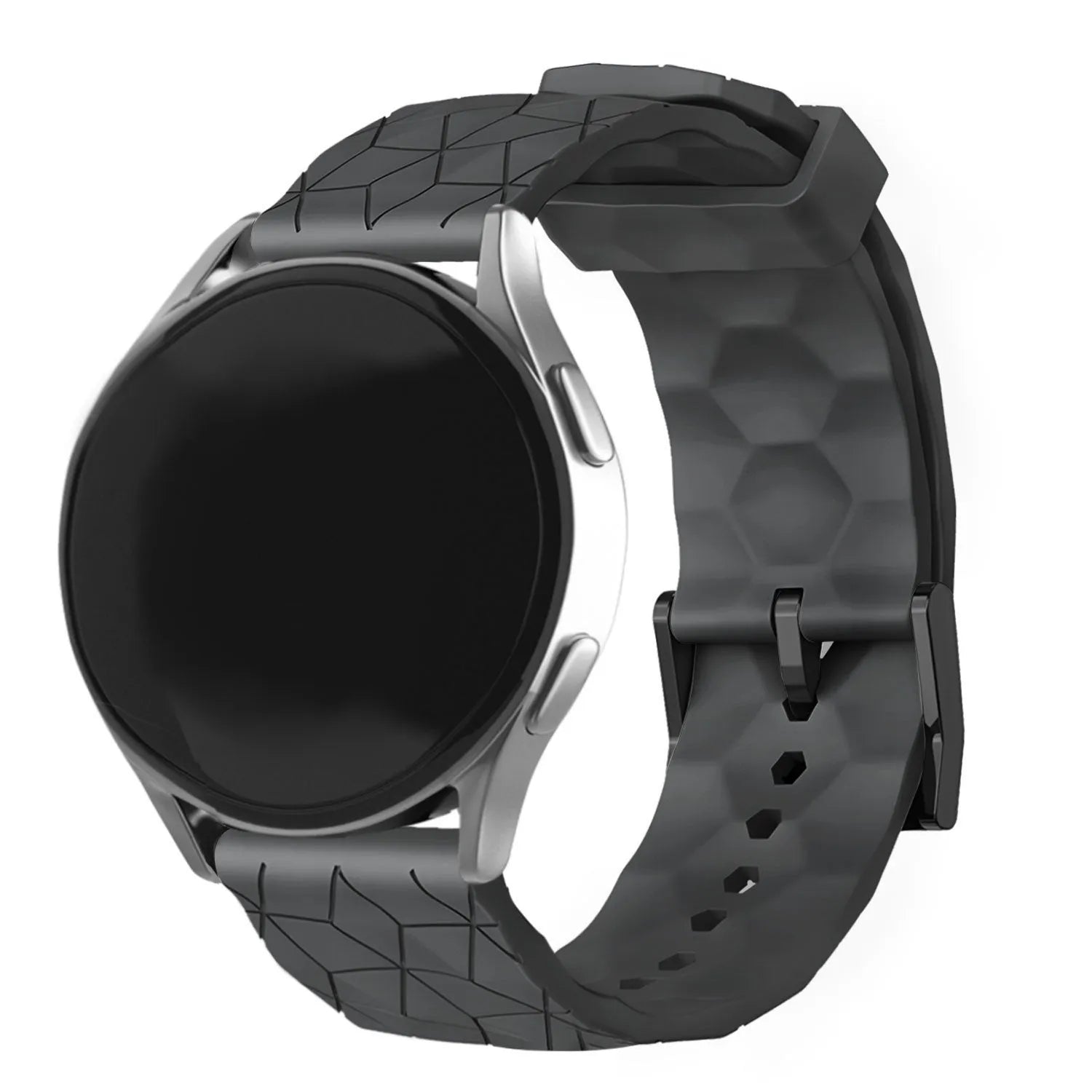 Suunto 9 Peak Silikonarmband Sechseck (schwarz)