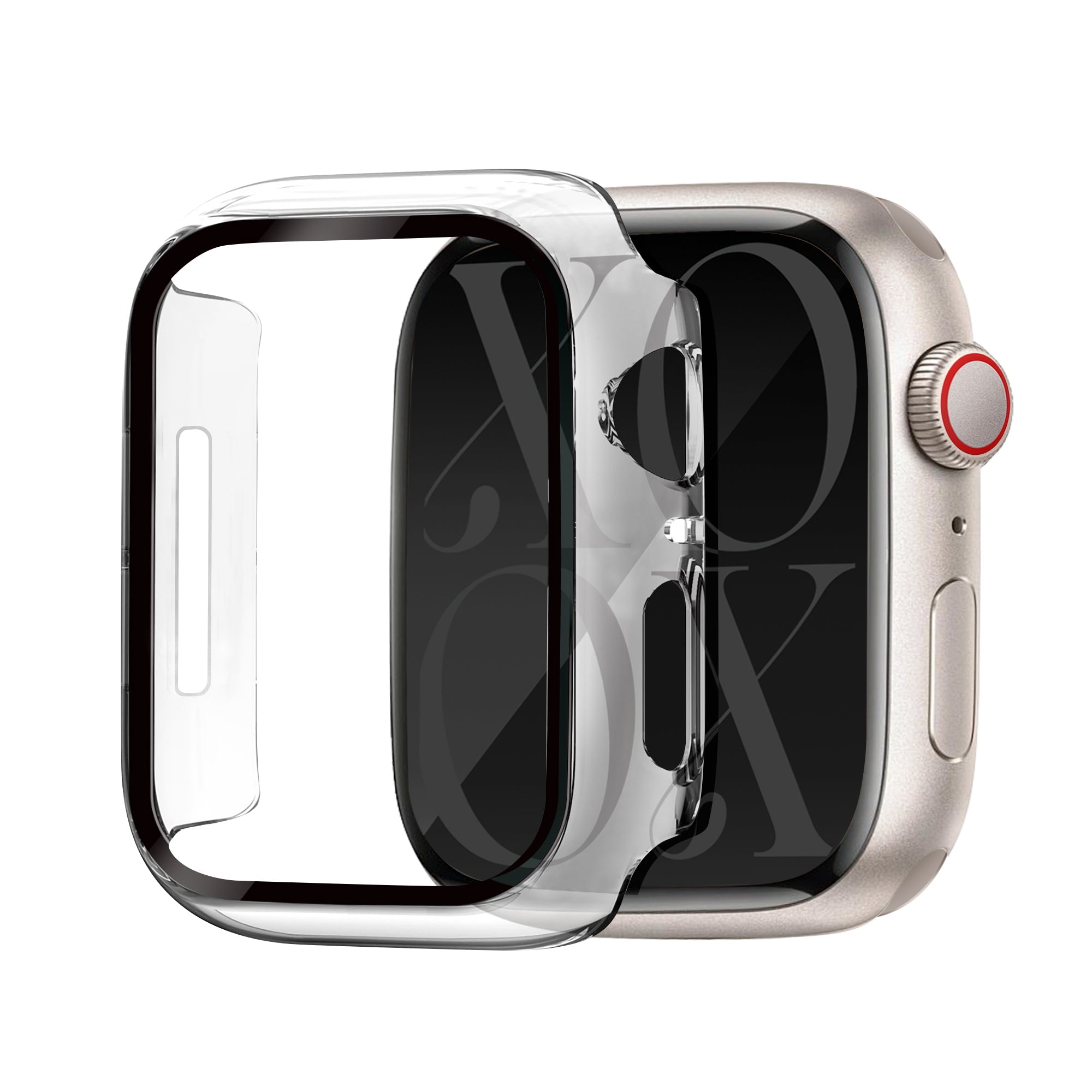 xoxo Wildhearts Apple Watch Hülle - Transparent