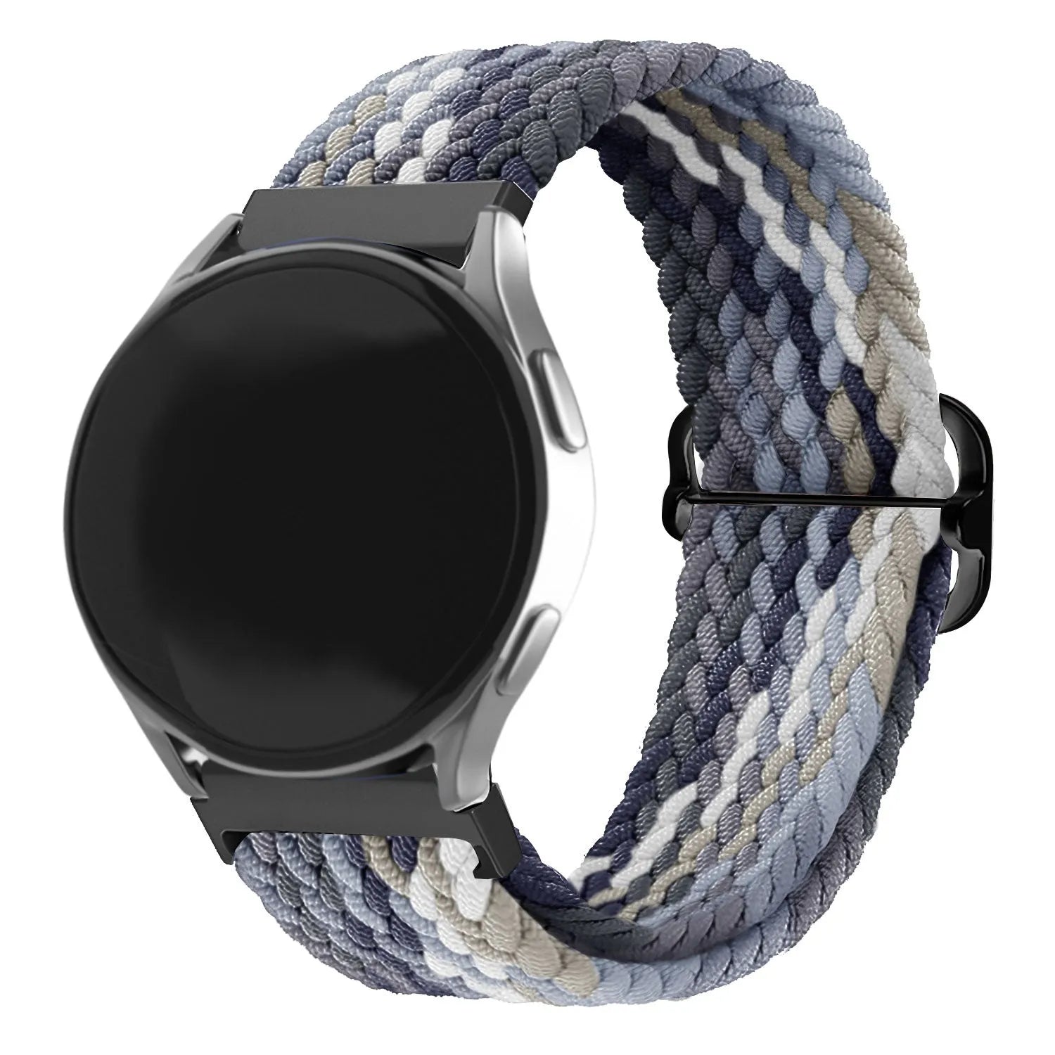 Amazfit Bip U (Pro) Verstellbares Geflochtenes Armband (Schwarz/Weiß)