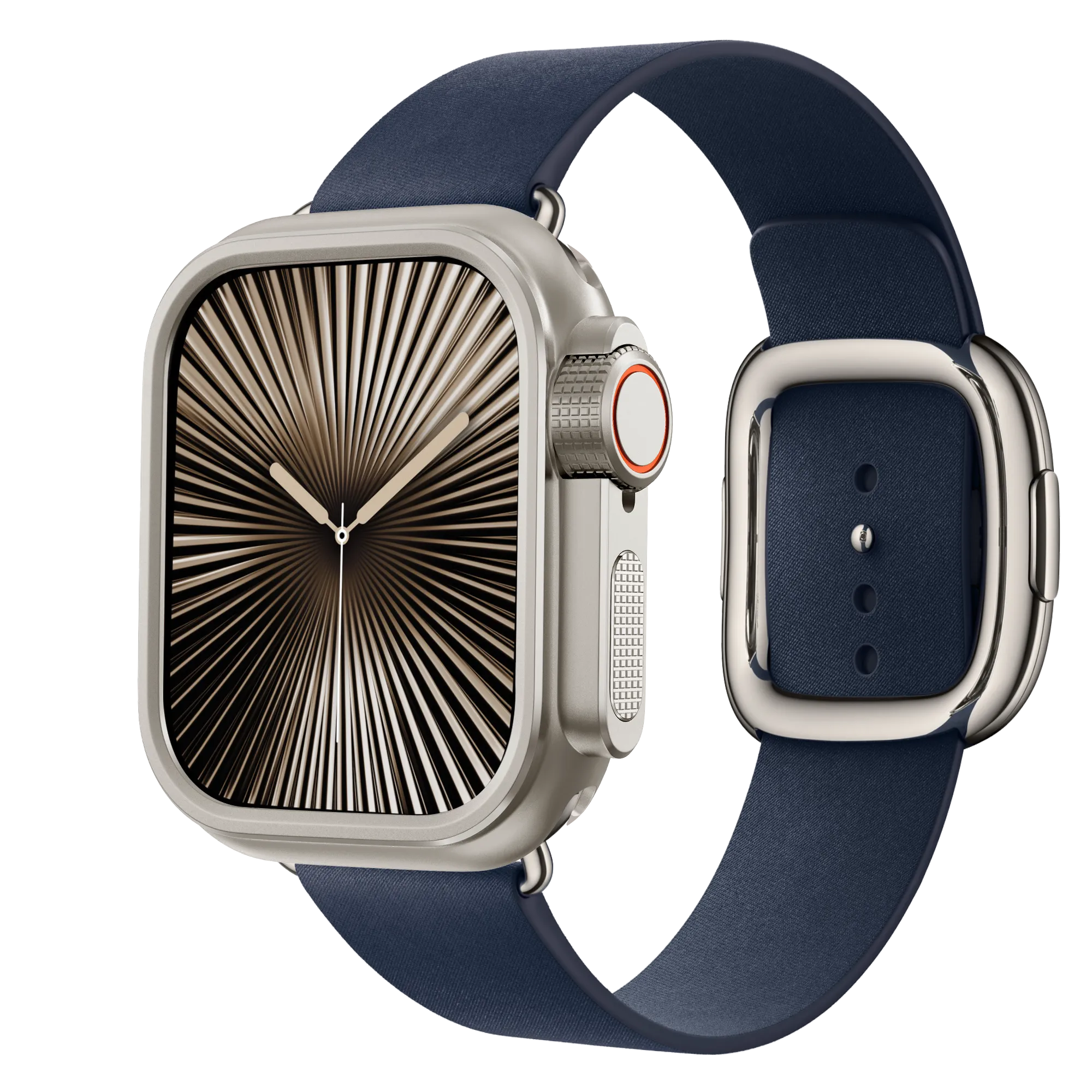 Bandz Apple Watch Metall Hülle (Titan)
