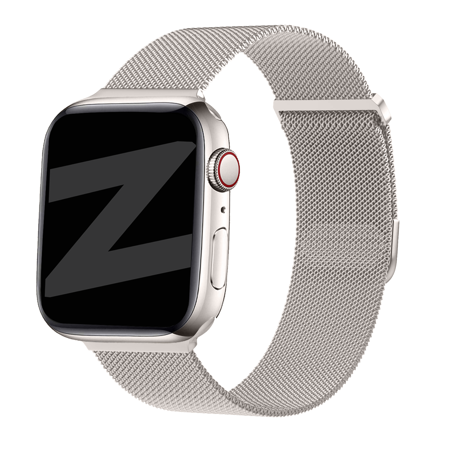Bandz Apple Watch Ultra Milanese Loop Armband (Polarstern)