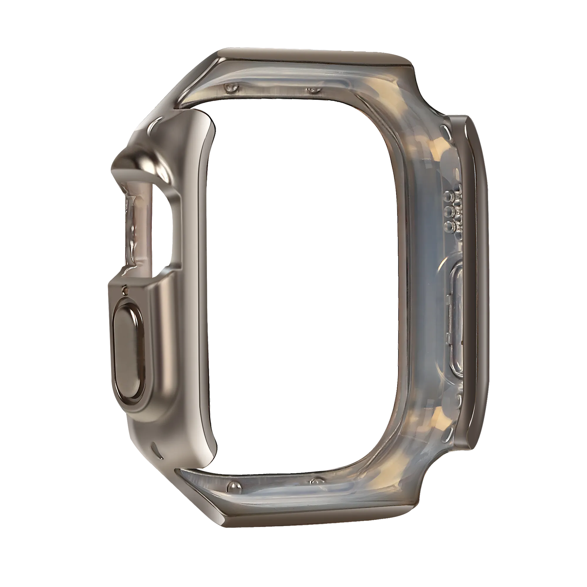 Bandz Apple Watch Ultra - 49mm Galvanized TPU Case (Titanium)