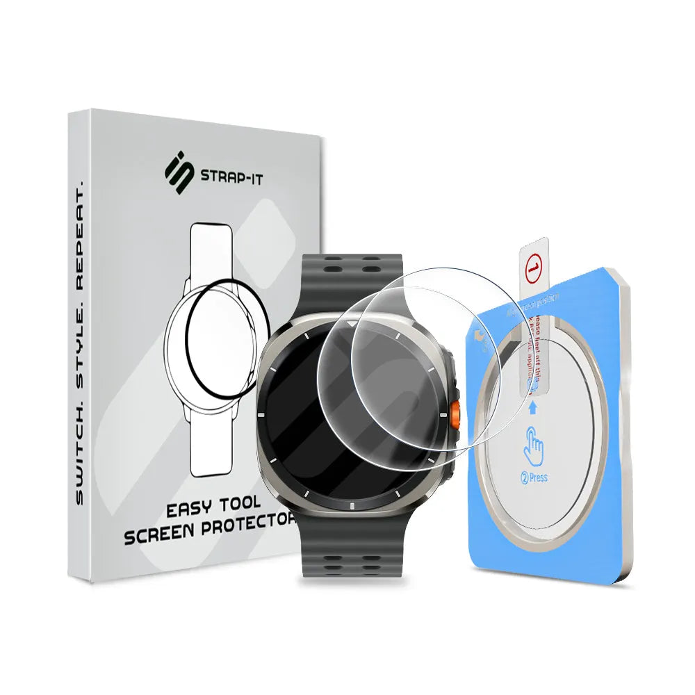 Displayschutzfolie mit 'One-Click Tool' - Samsung Galaxy Watch Ultra