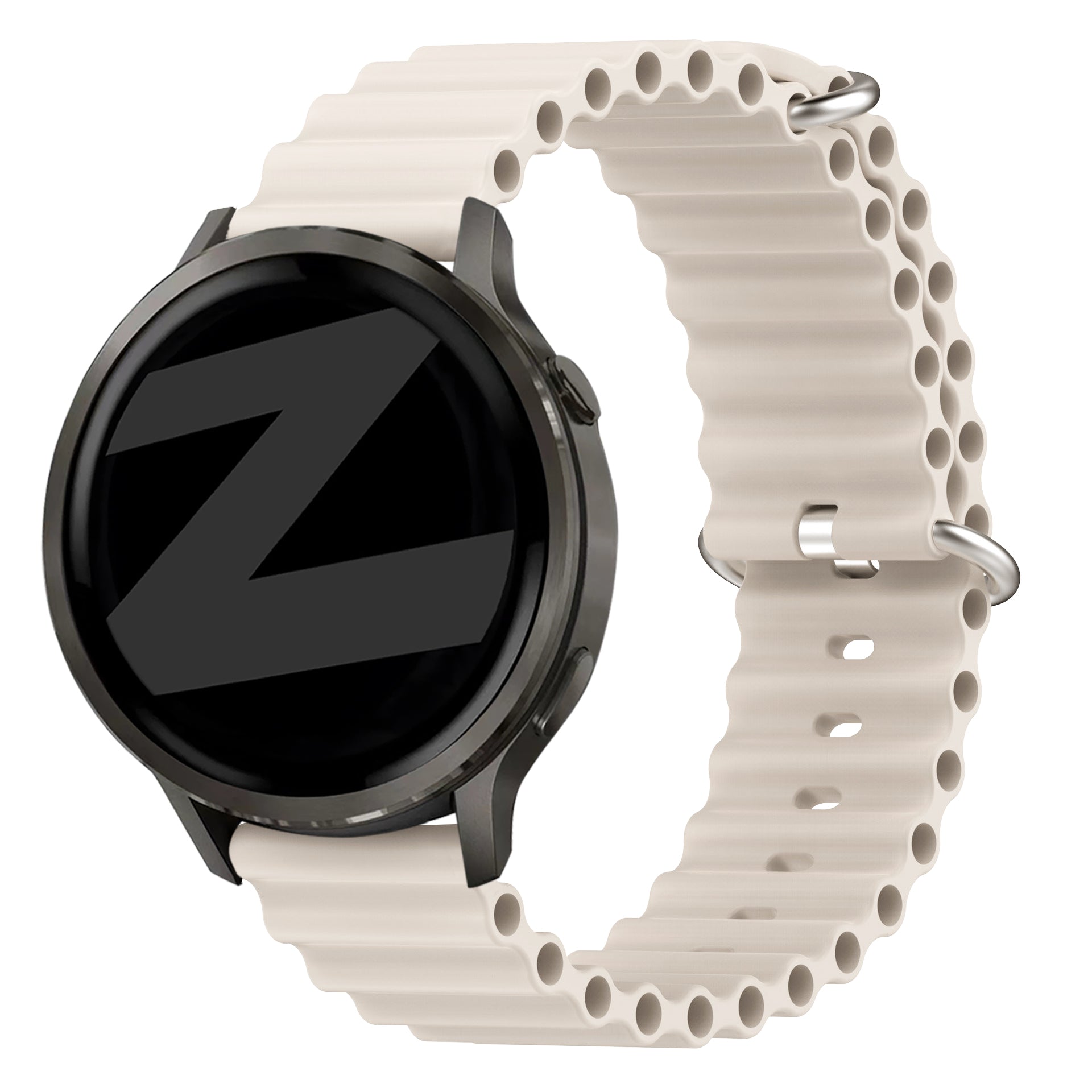 Bandz Garmin Vivomove 3 Ocean Armband 'Classic' (Beige)