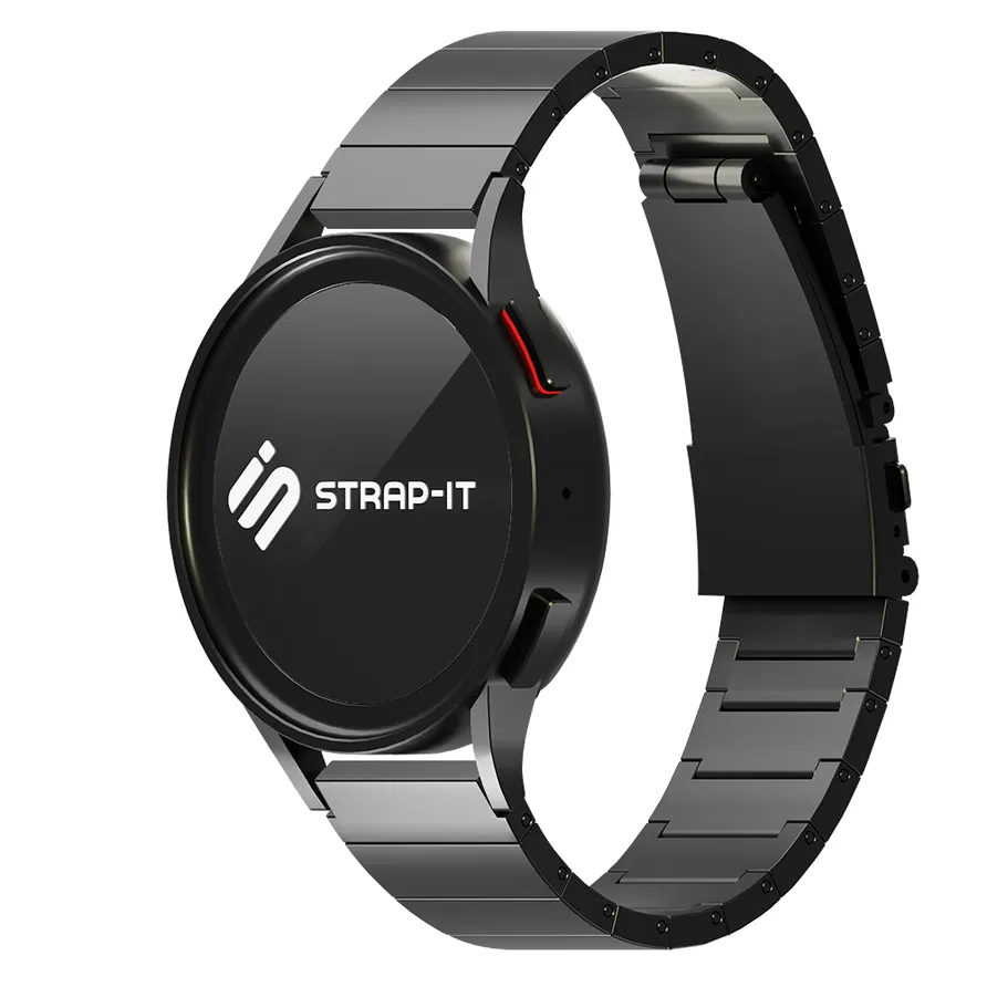 Garmin Venu 2 Premium Titanium Strap (Black)