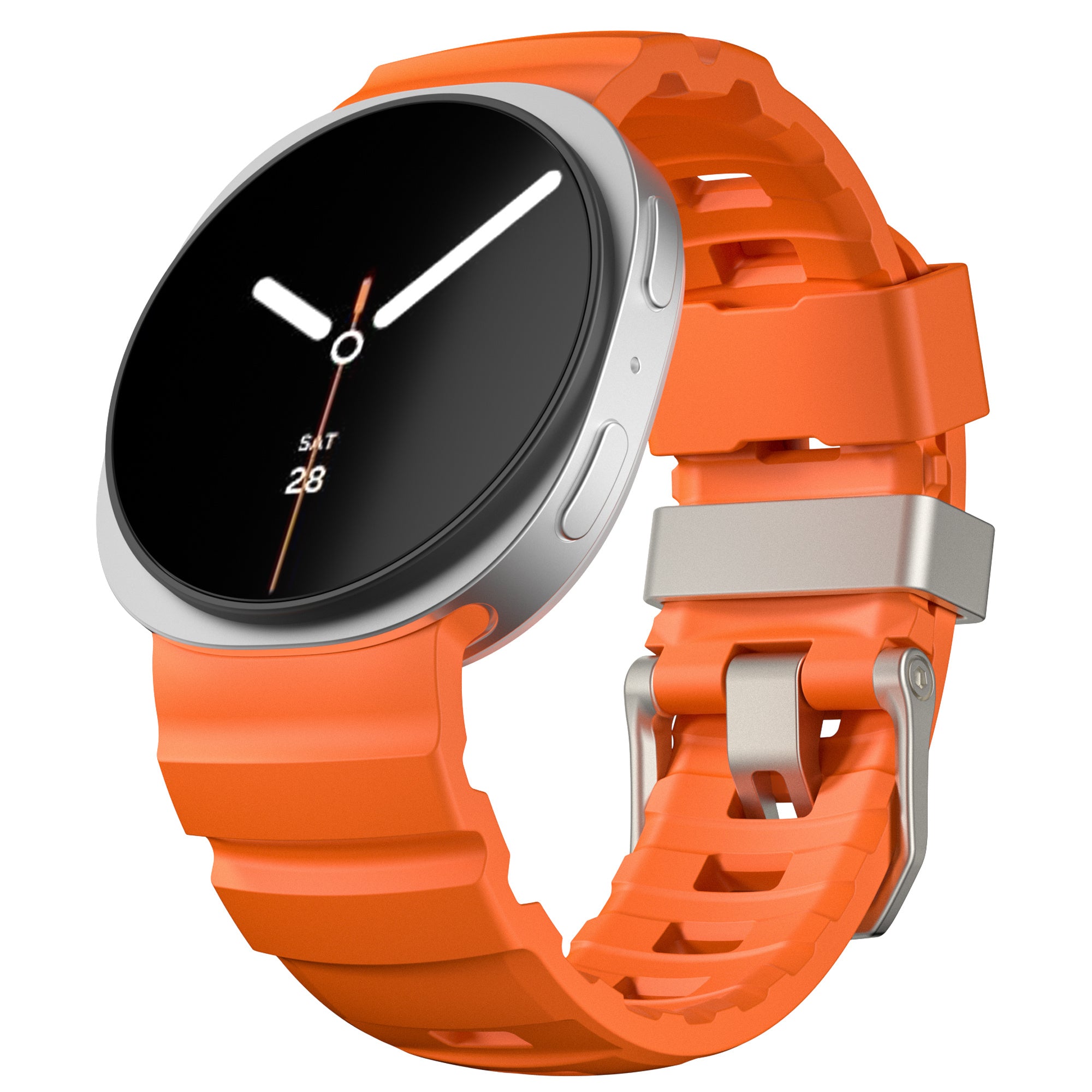 Samsung Galaxy Watch 9 - 44mm Silikonarmband Extreme (Orange)