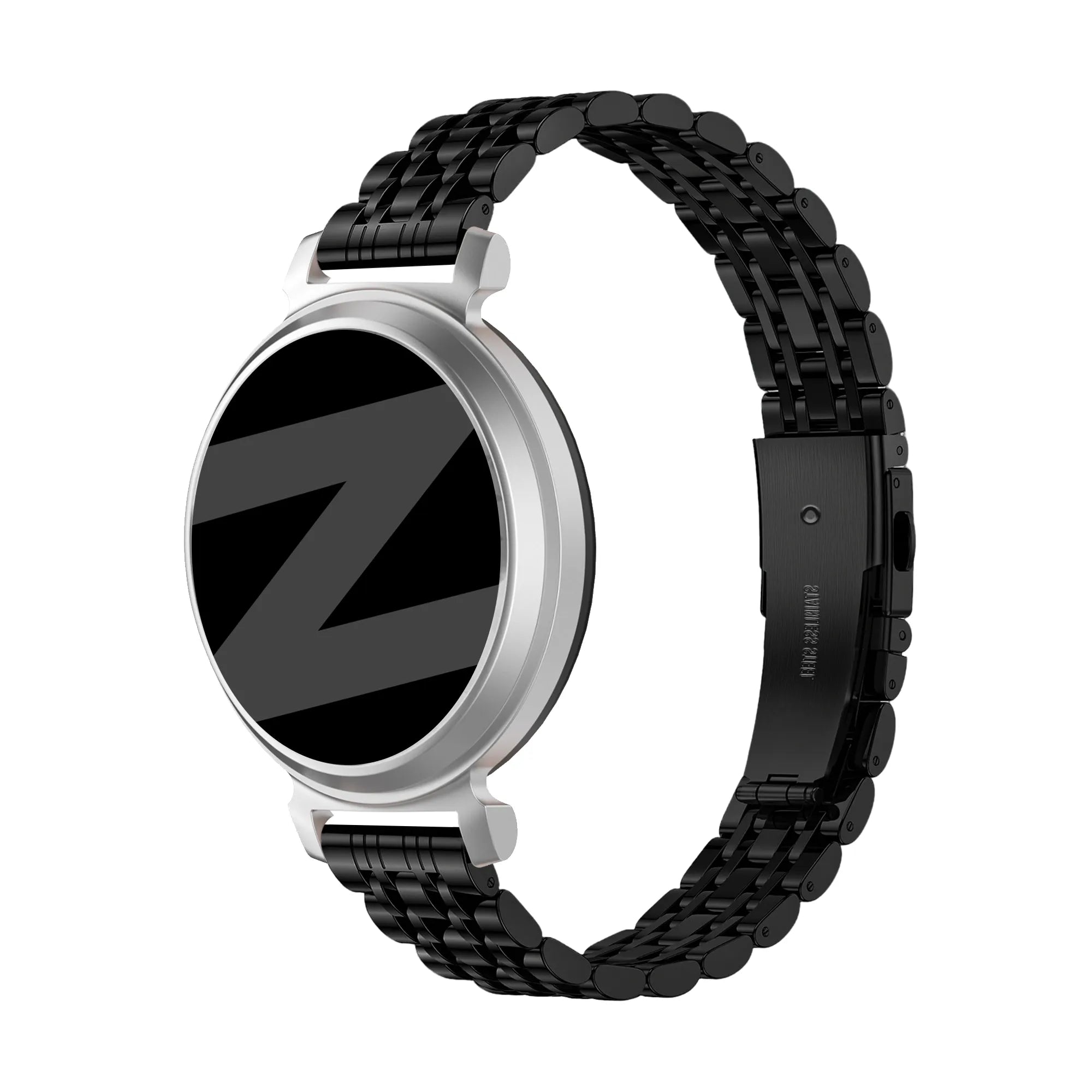 Bandz Zenwatch Lily Steel Strap 'Deluxe' (Black)